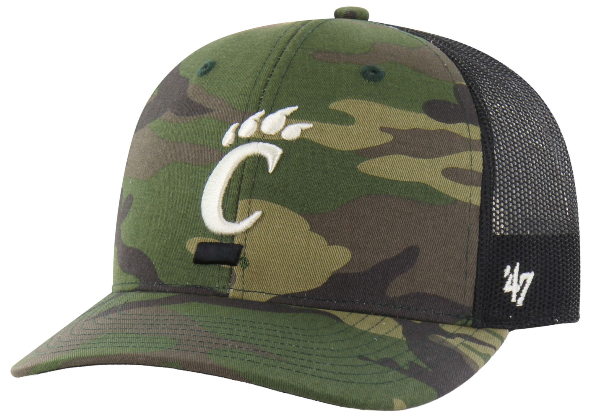 '47 Adult Cincinnati Bearcats Camo Trucker Adjustable Hat