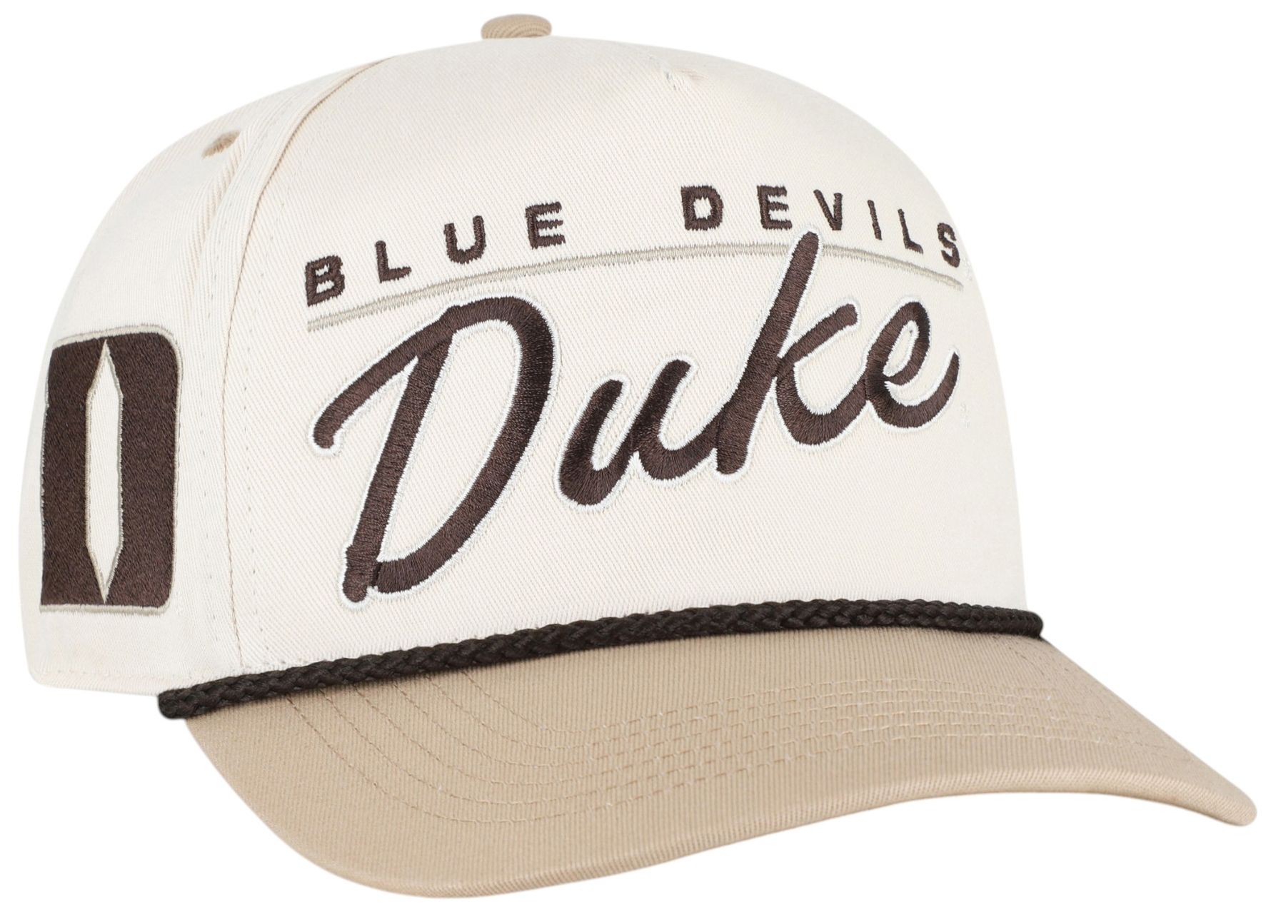 '47 Adult Duke Blue Devils Natural Neutral Terrain Hitch Adjustable Hat