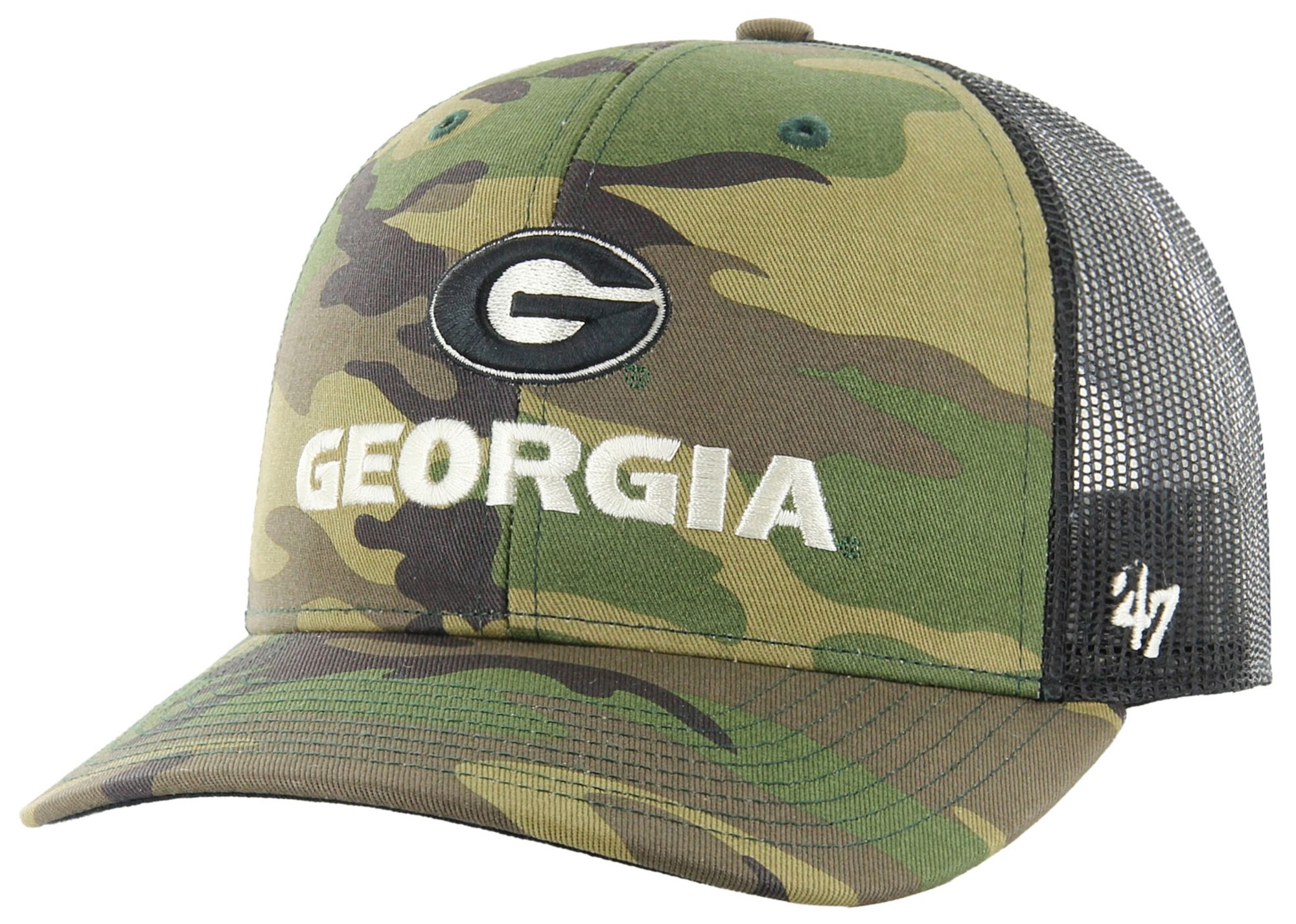 '47 Adult Georgia Bulldogs Camo Trucker Adjustable Hat