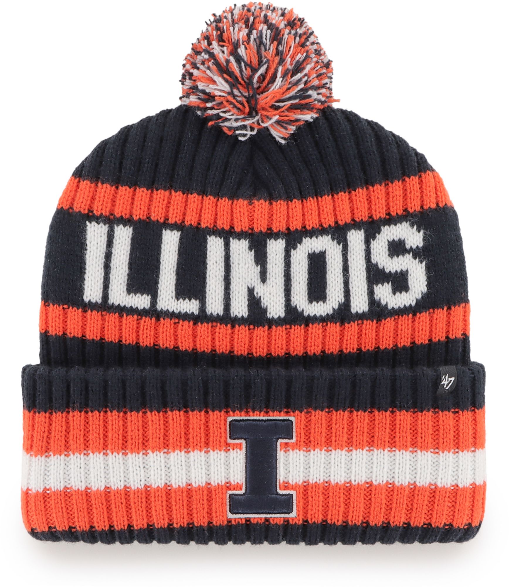 '47 Adult Illinois Fighting Illini Bering Knit Beanie