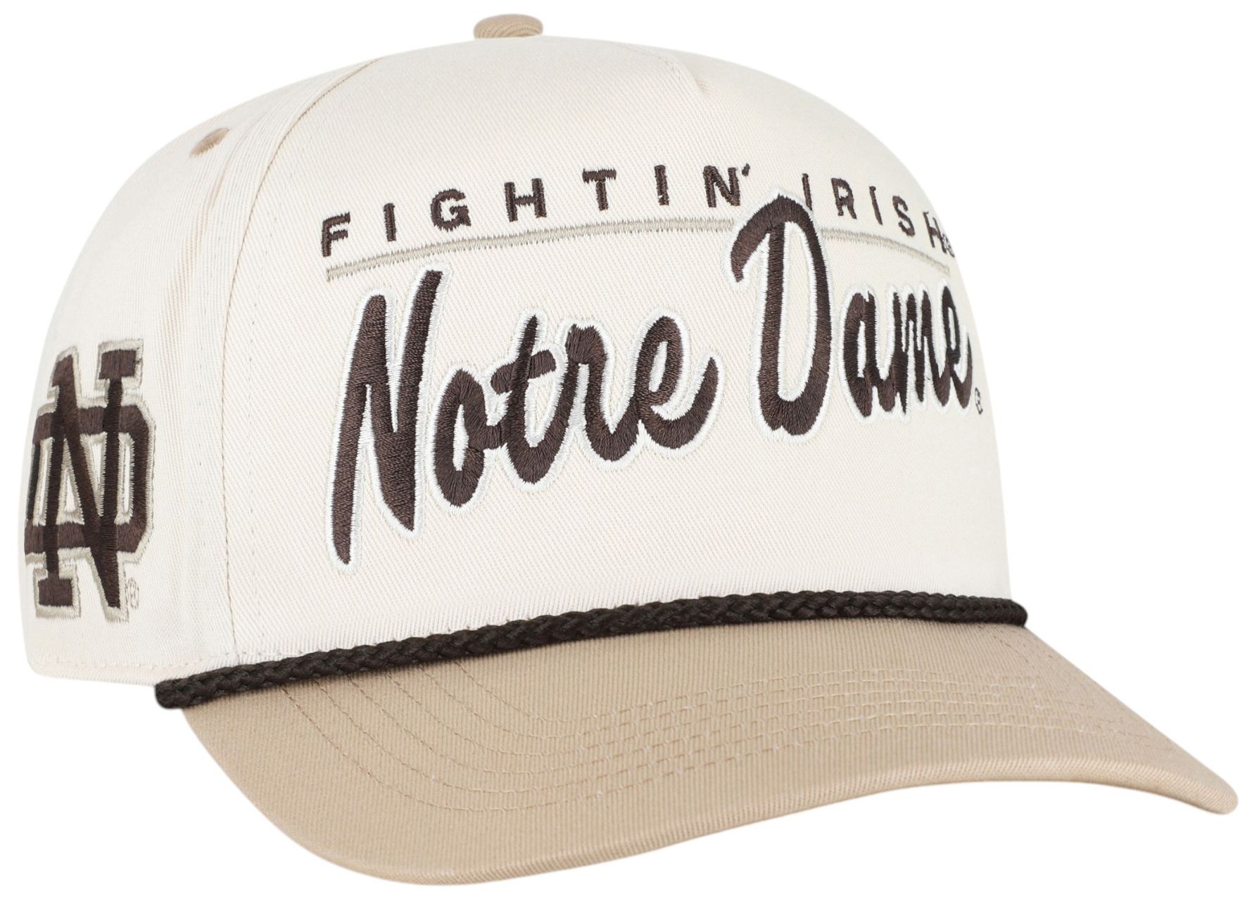 '47 Adult Notre Dame Fighting Irish Natural Neutral Terrain Hitch Adjustable Hat
