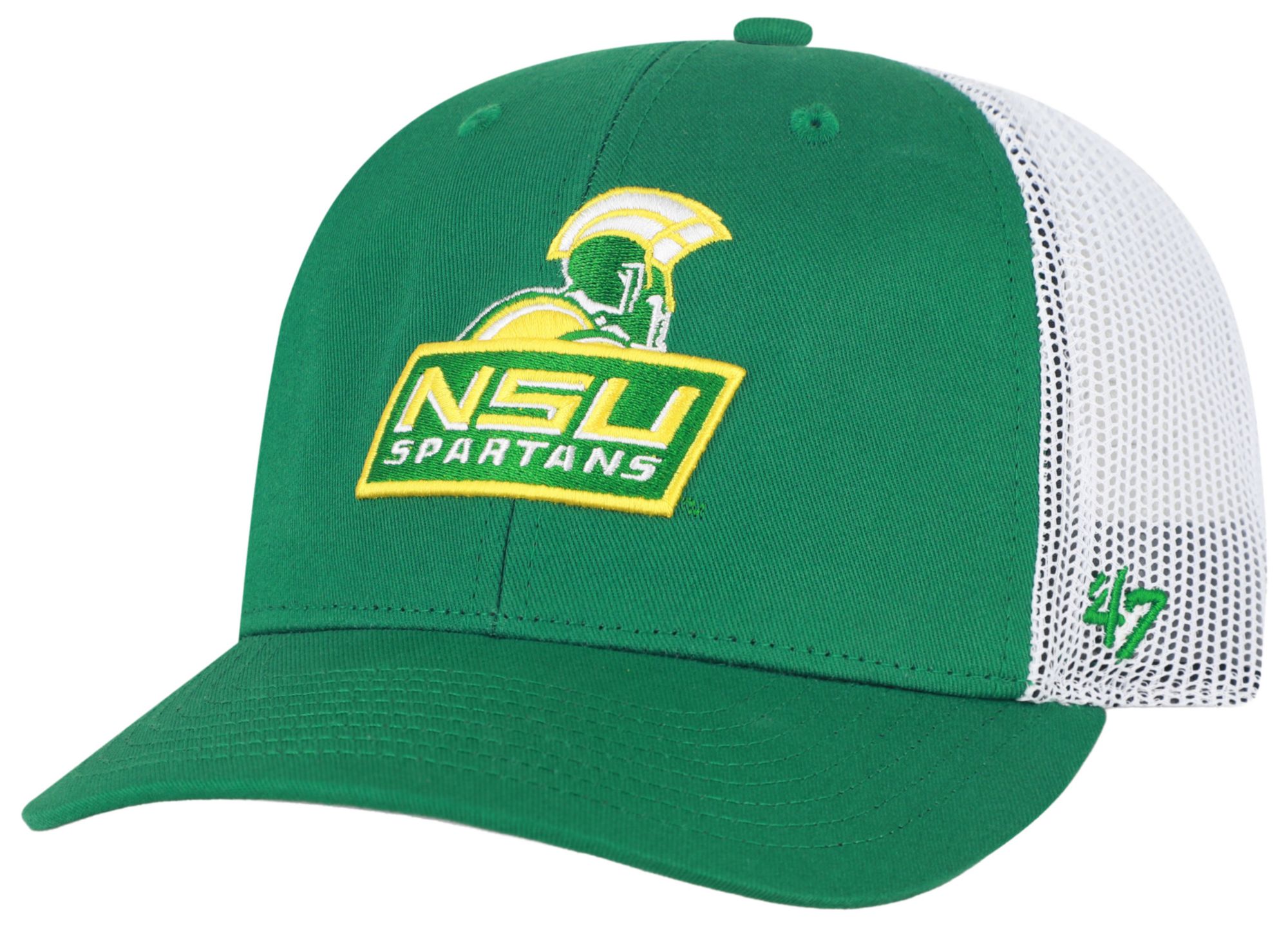 '47 Adult Norfolk State Spartans Kelly Logo Adjustable Trucker Hat