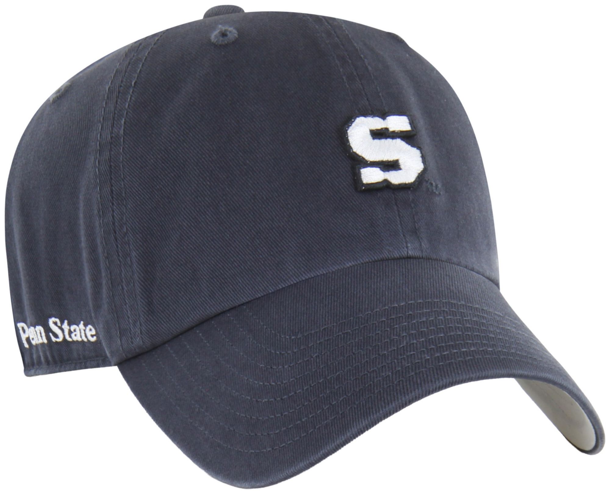 '47 Adult Penn State Nittany Lions Vintage Navy Micro Logo Clean Up Adjustable Hat