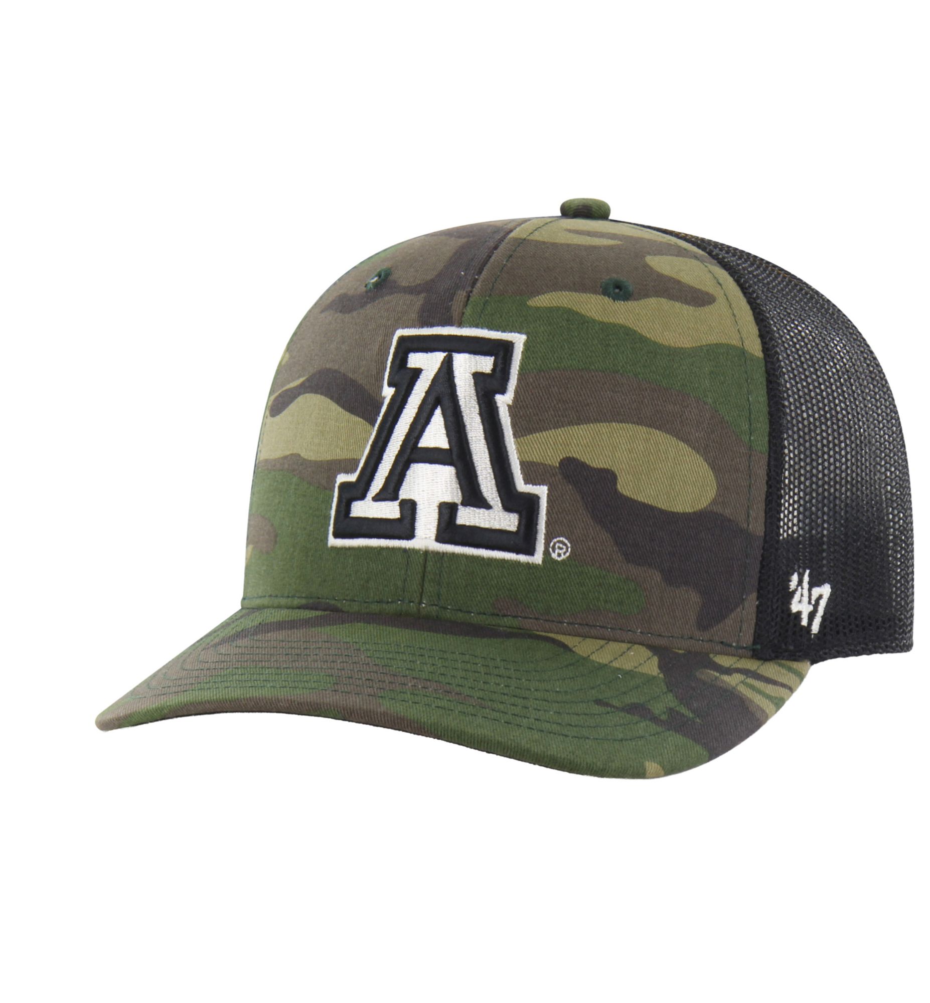 '47 Adult Arizona Wildcats Camo Trucker Adjustable Hat