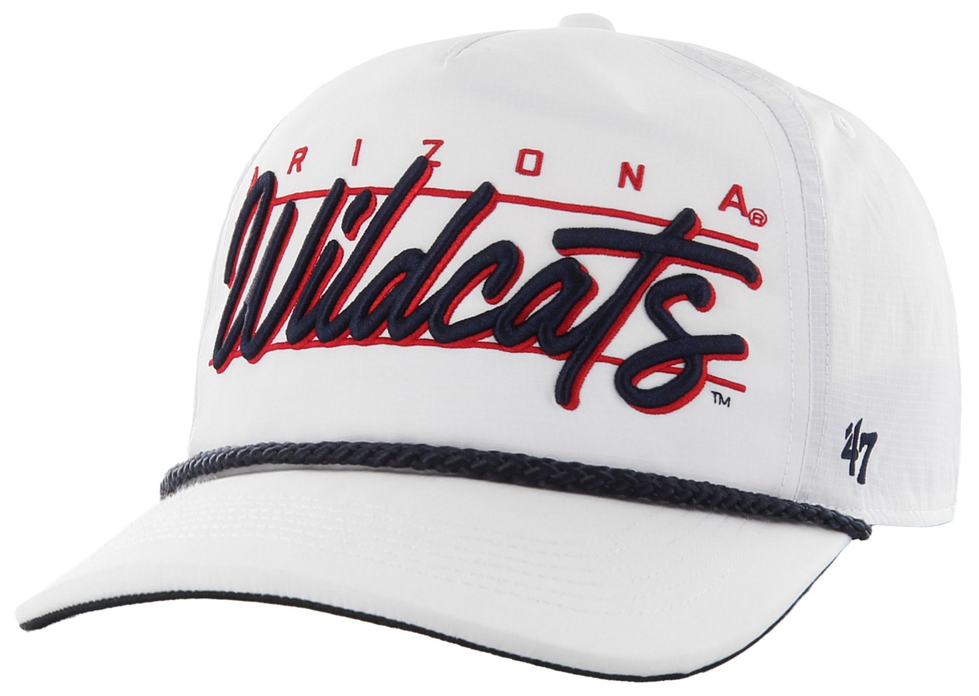 '47 Adult Arizona Wildcats White Brrr Condor Hitch Adjustable Hat