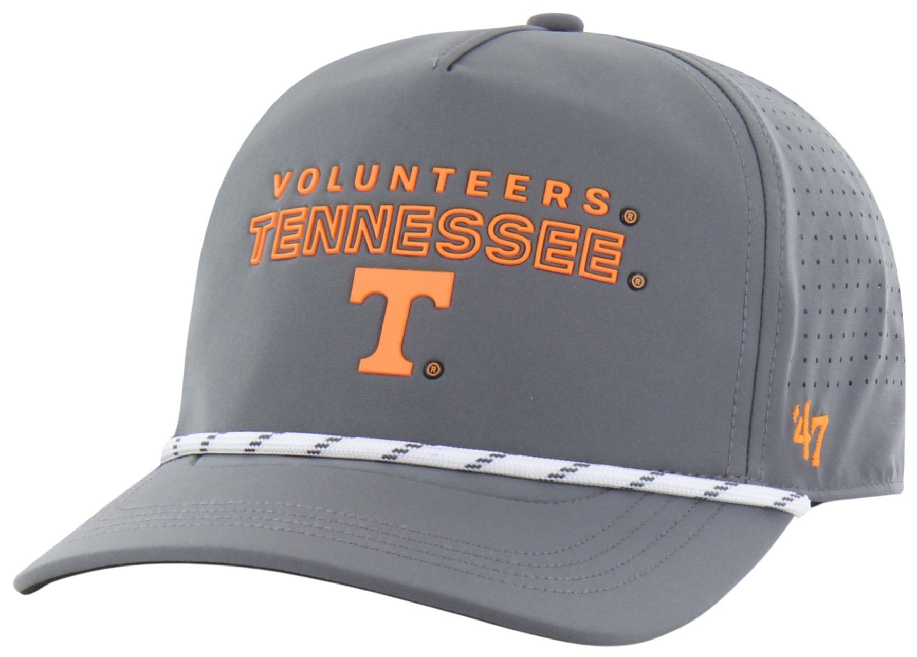 '47 Adult Tennessee Volunteers Grey Brrr Pro Vault Hitch Adjustable Hat