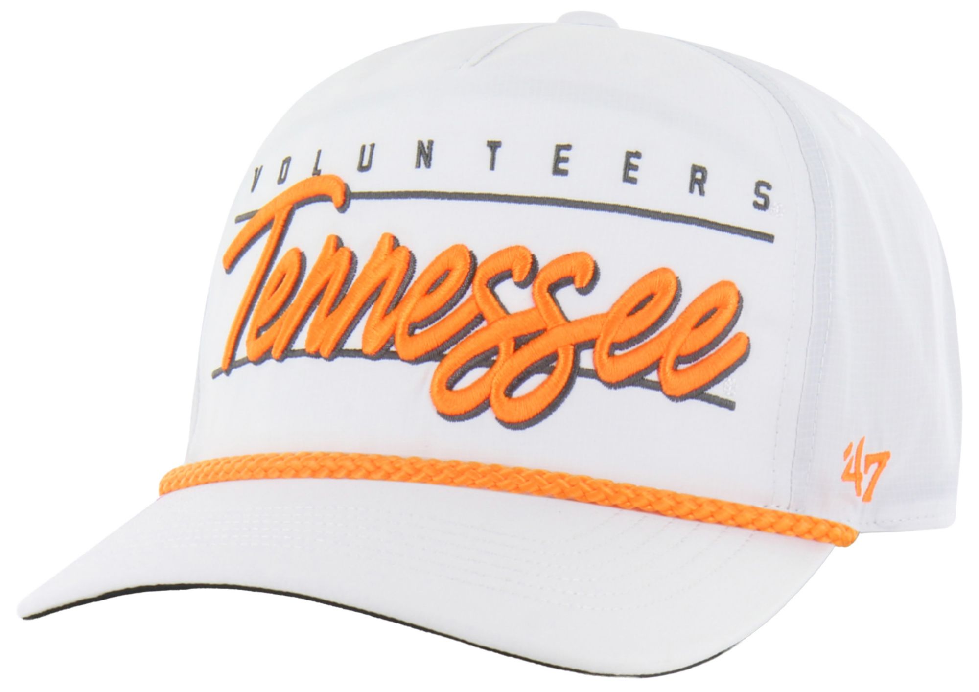 '47 Adult Tennessee Volunteers White Brrr Condor Hitch Adjustable Hat
