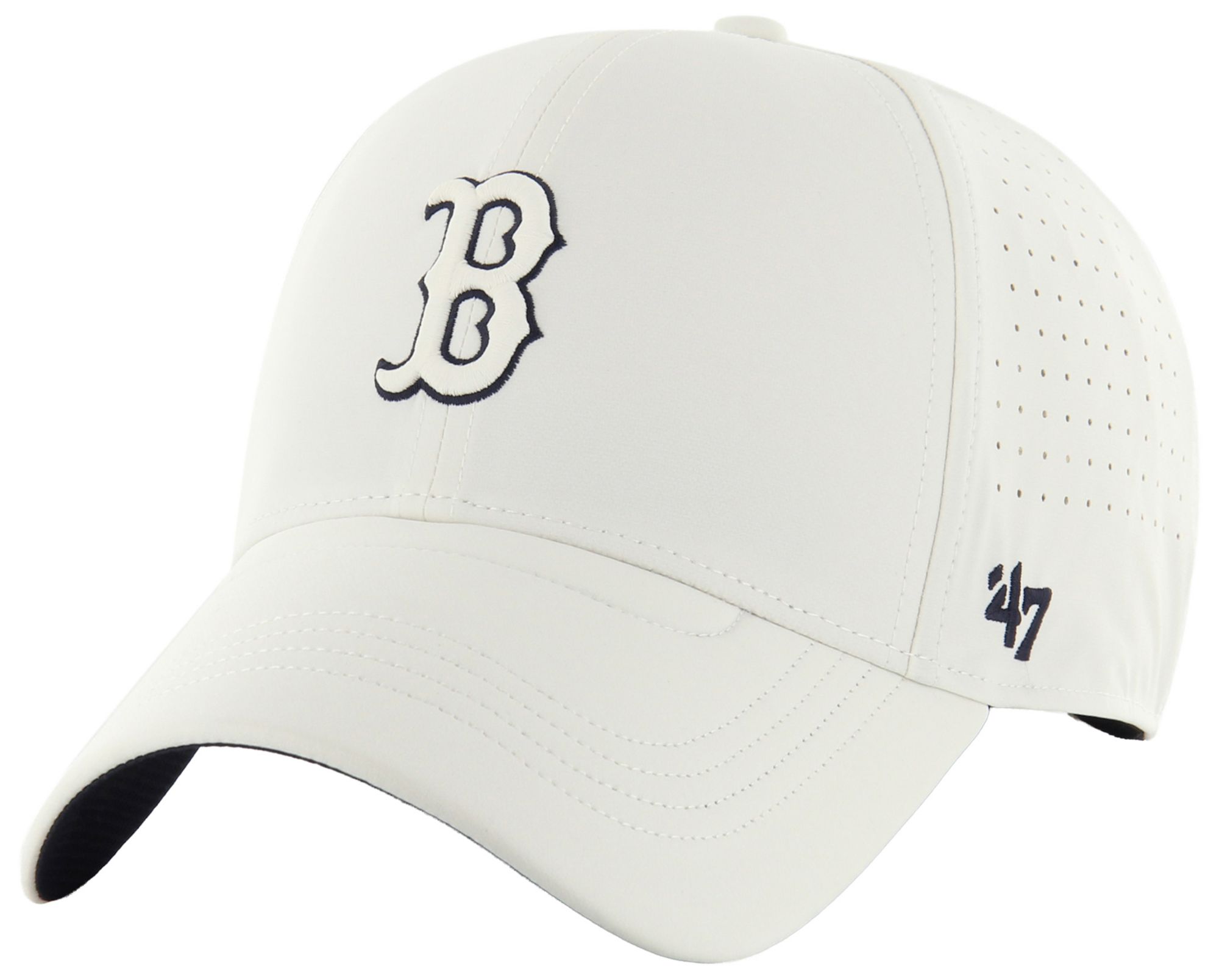 '47 Adult Boston Red Sox White MVP Adjustable Hat