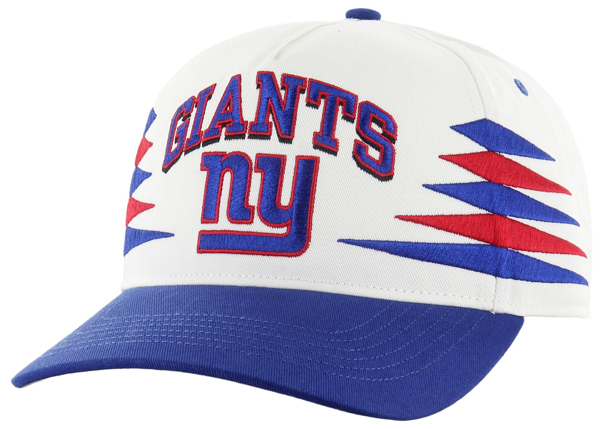 '47 Adult New York Giants White Diamond Hitch Adjustable Hat