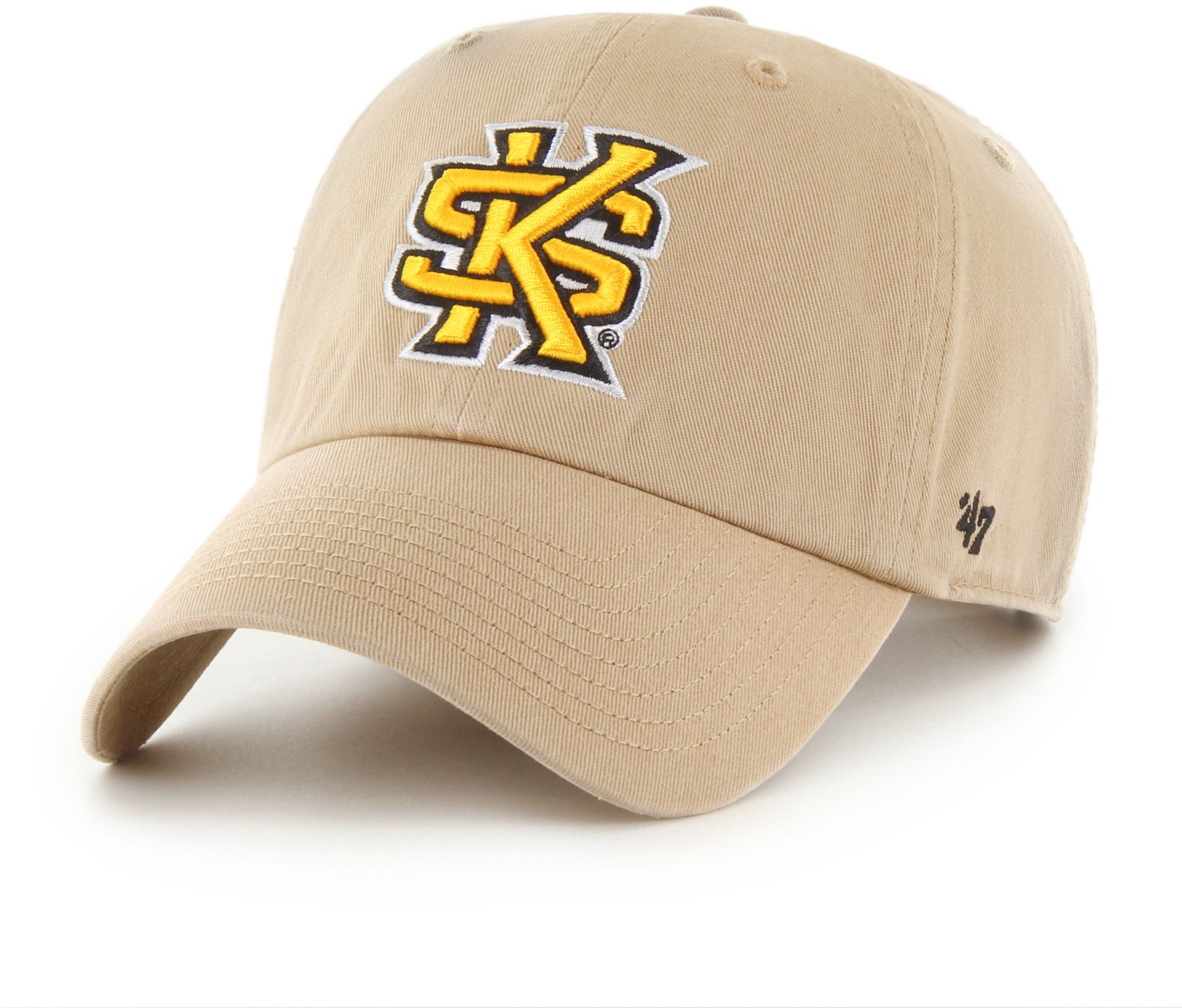 '47 Adult Kennesaw State Owls Khaki Clean Up Adjustable Hat, Men's, Tan