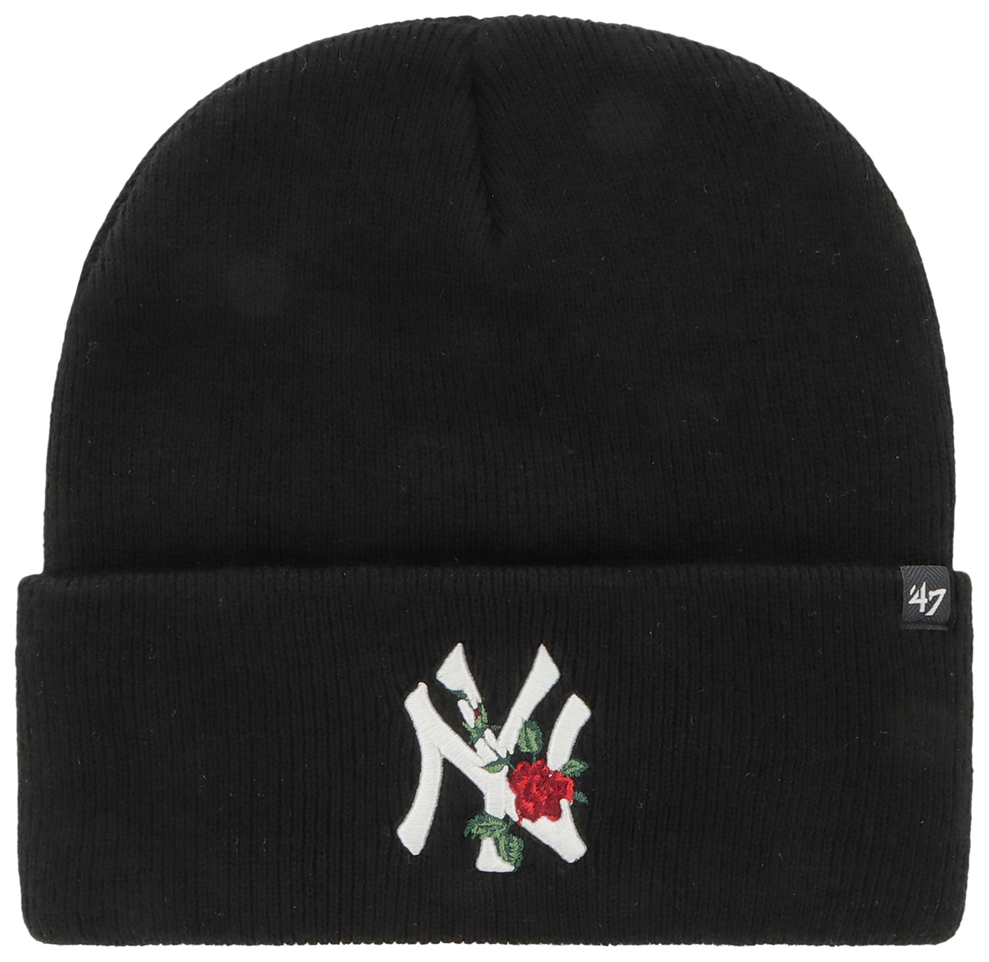 '47 Adult New York Yankees BlackThorn Cuffed Knit Beanie