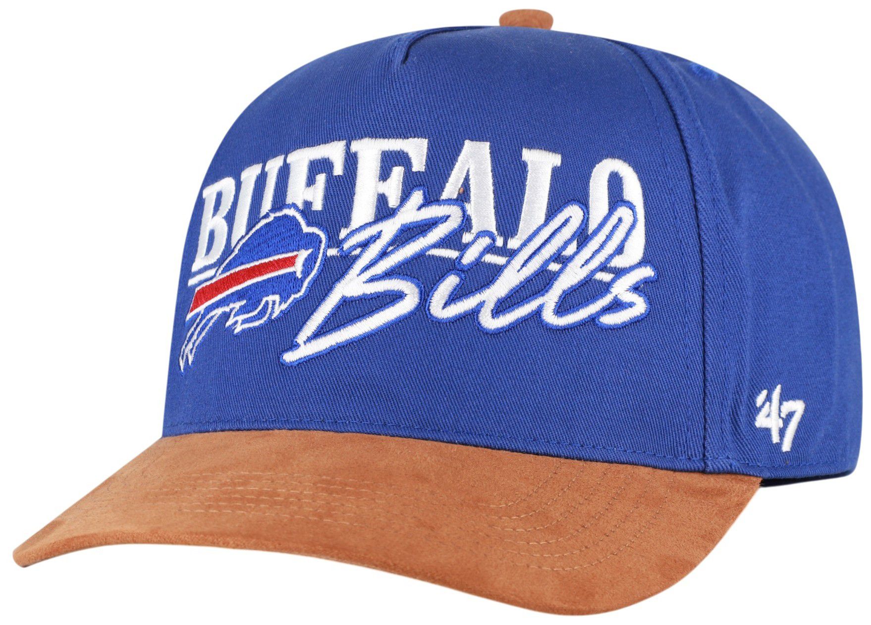 '47 Adult Buffalo Bills Royal Line Hitch Adjustable Hat