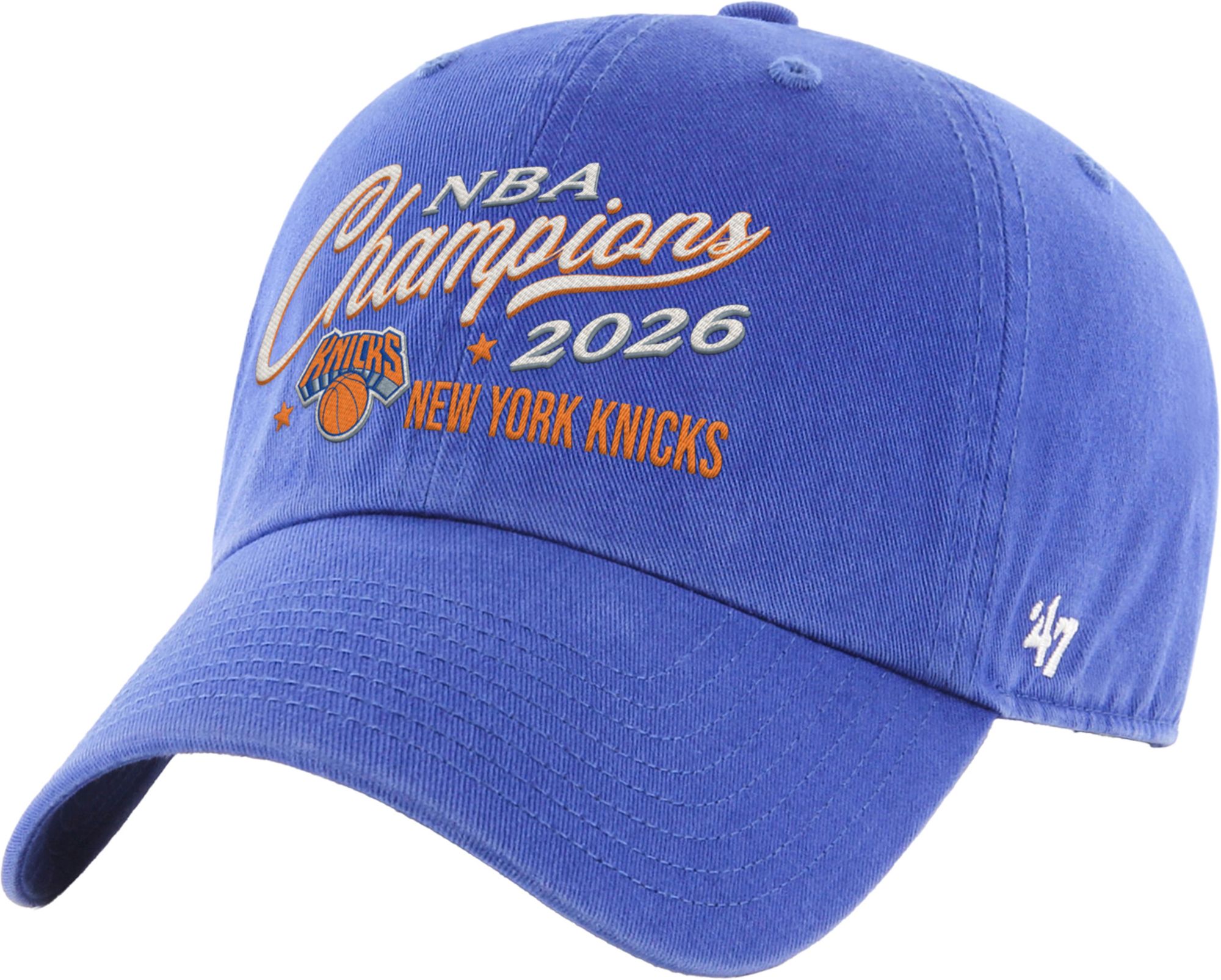 '47 Adult 2026 NBA Champions New York Knicks Adjustable Hat
