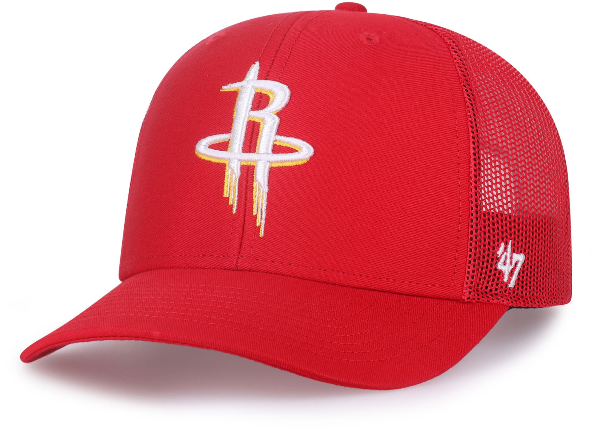 '47 Adult Houston Rockets Adjustable Trucker Hat