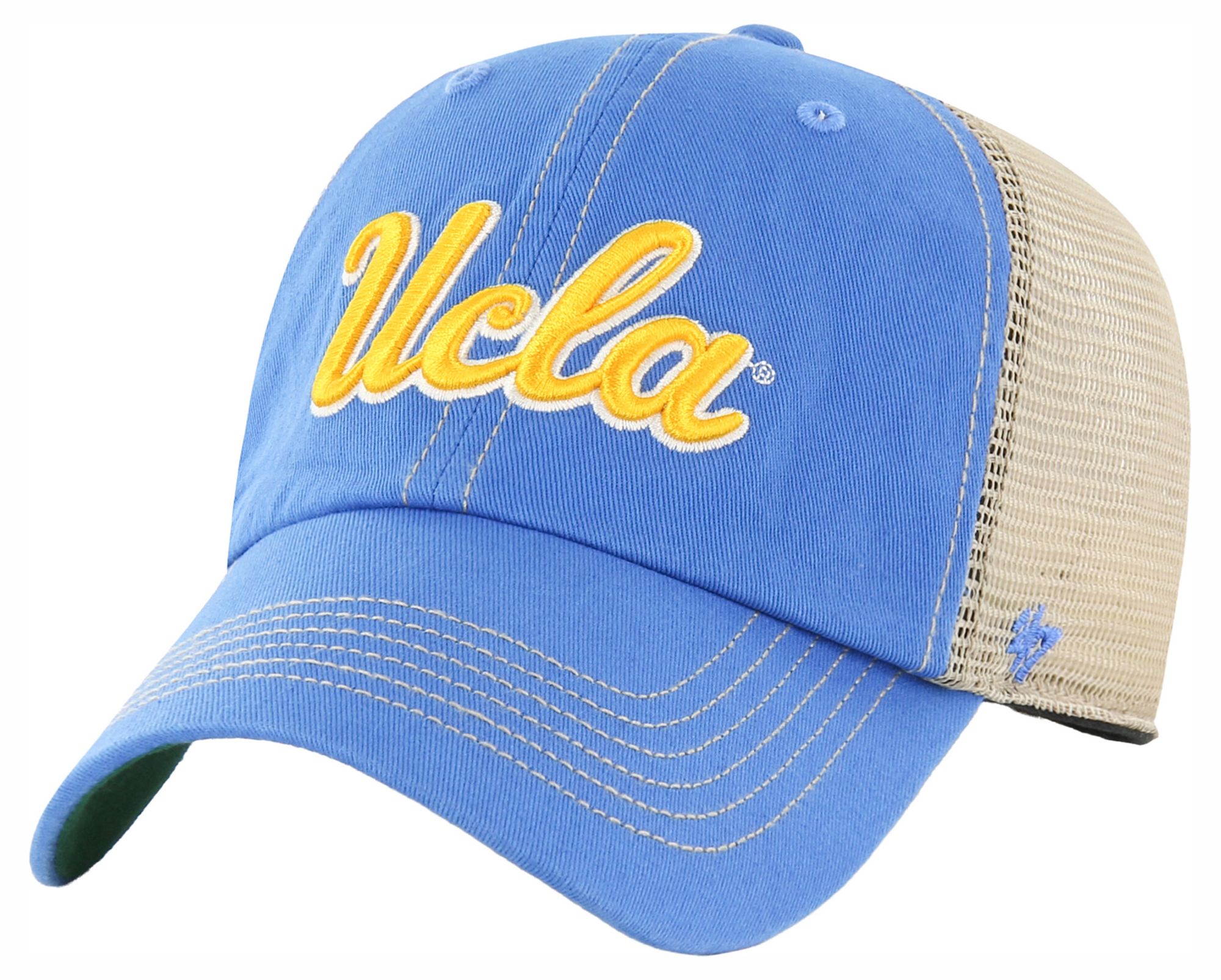 '47 Adult UCLA Bruins Blue Raz Trawler Clean Up Adjustable Hat