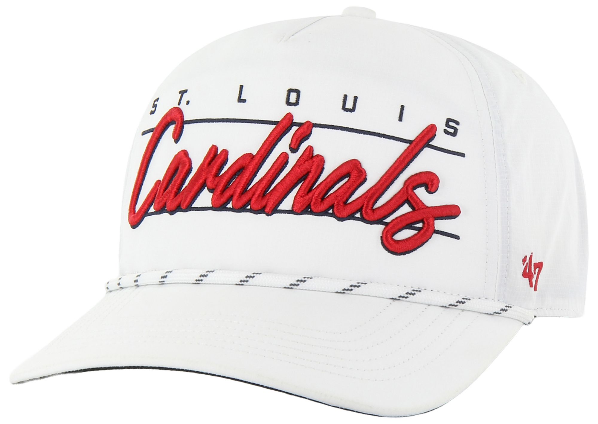 '47 Adult St. Louis Cardinals White Condor Hitch Adjustable Hat