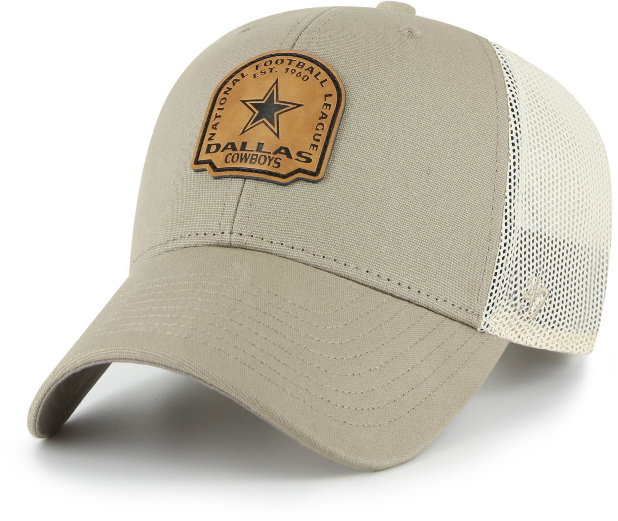 '47 Adult Dallas Cowboys Bone Trucker Hat