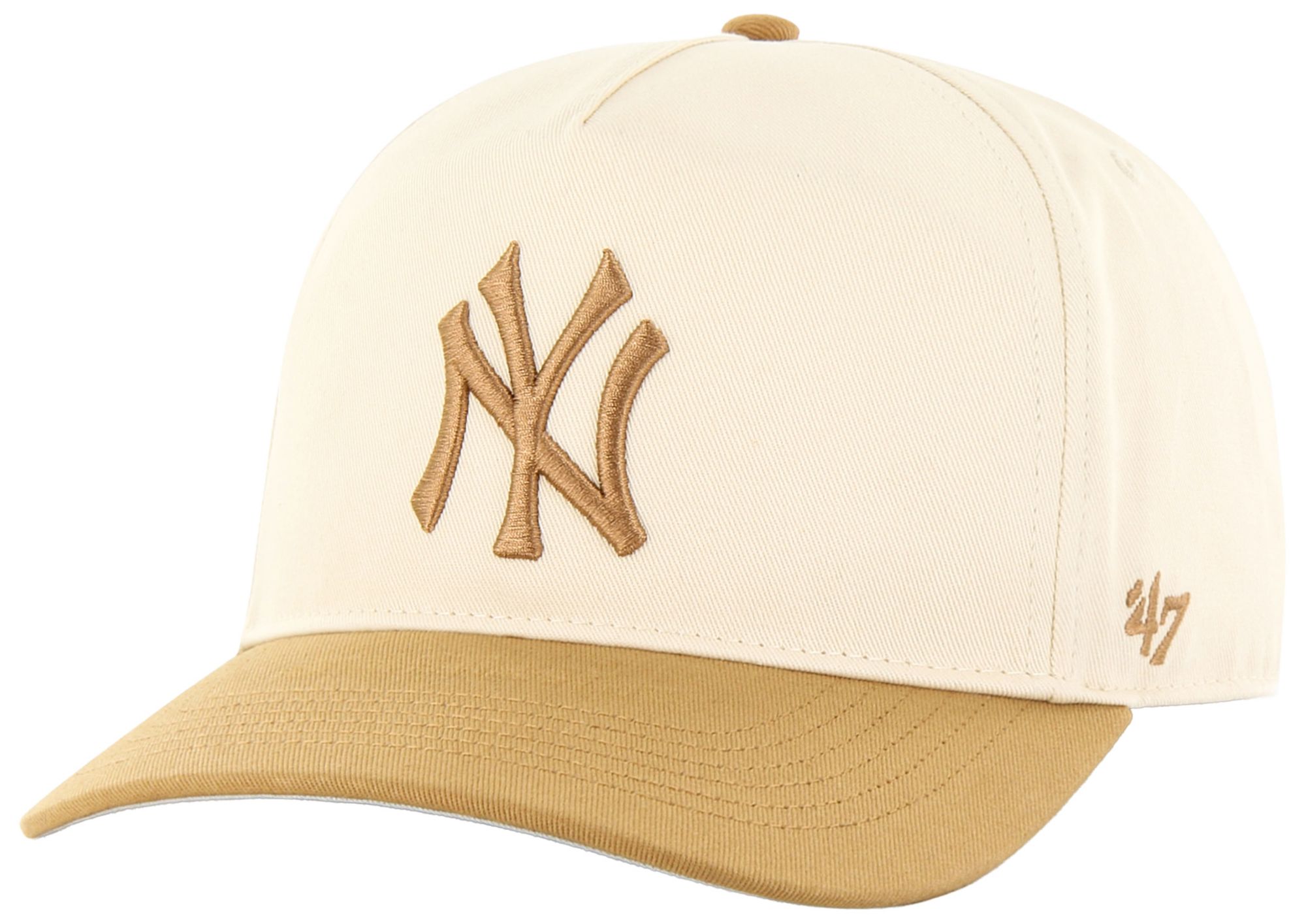 '47 Adult New York Yankees Cream Two Tone Hitch Adjustable Hat