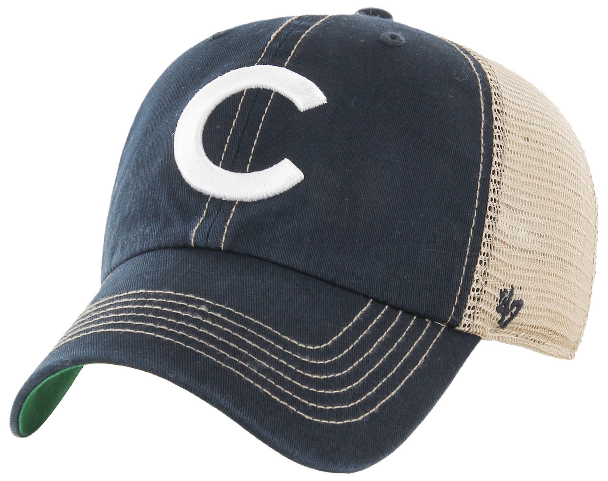 '47 Adult Chicago Cubs Navy Trawler Clean Up Adjustable Hat