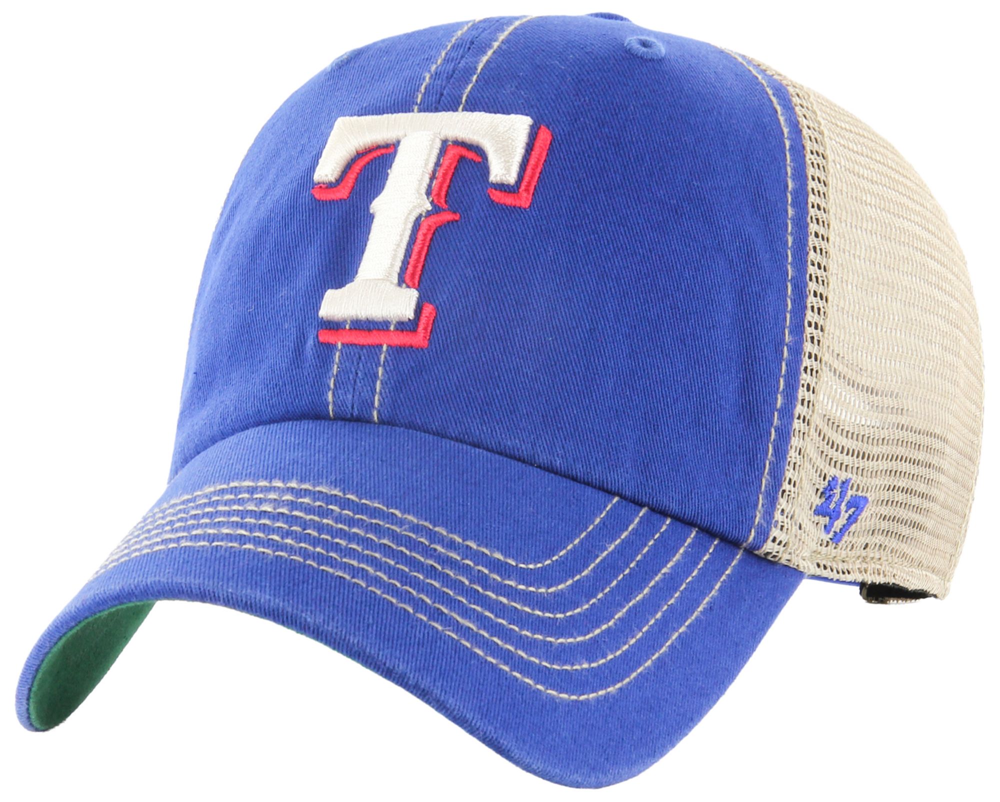 '47 Adult Texas Rangers Royal Trawler Clean Up Adjustable Hat