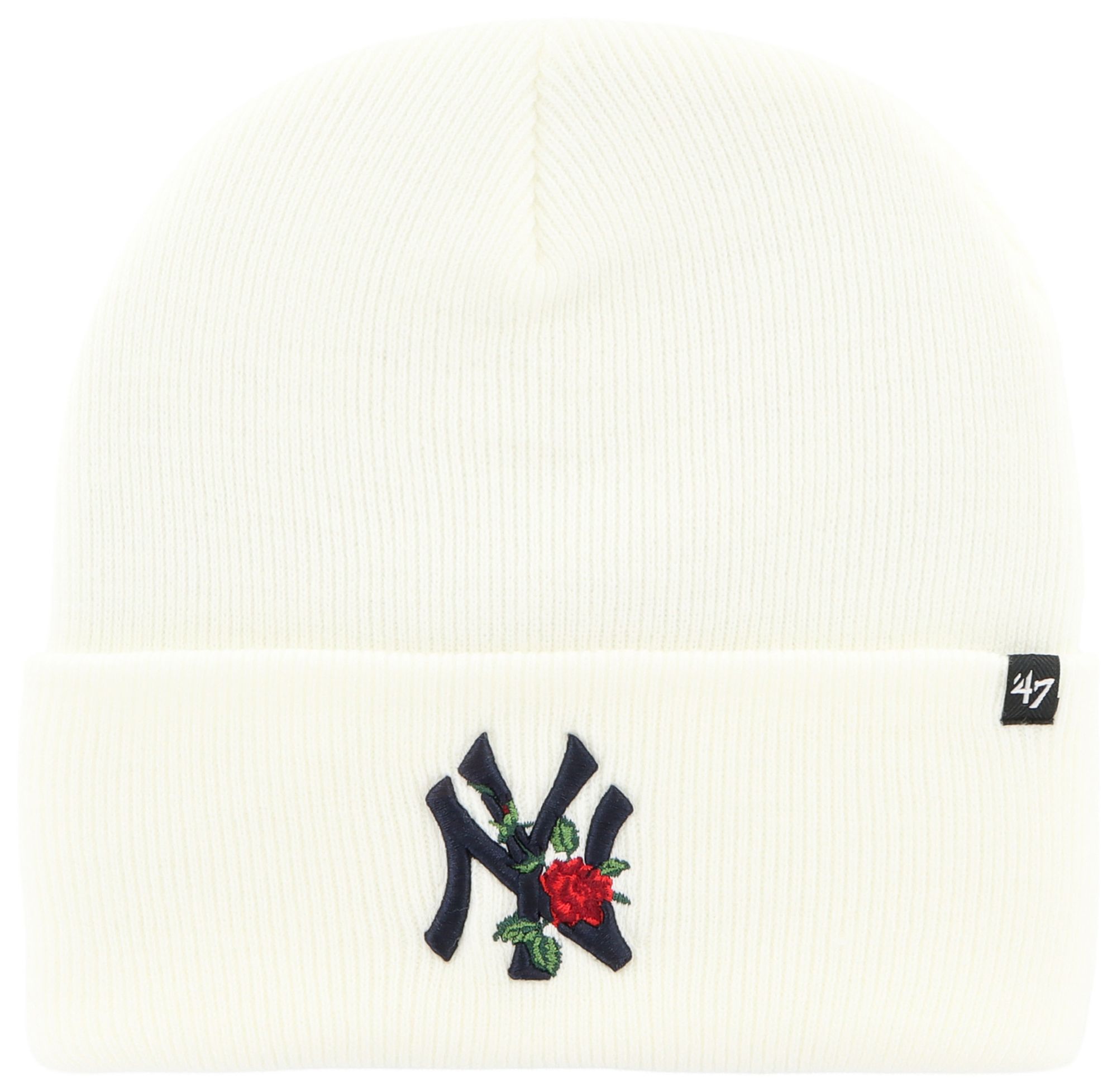 '47 Adult New York Yankees WhiteThorn Cuffed Knit Beanie