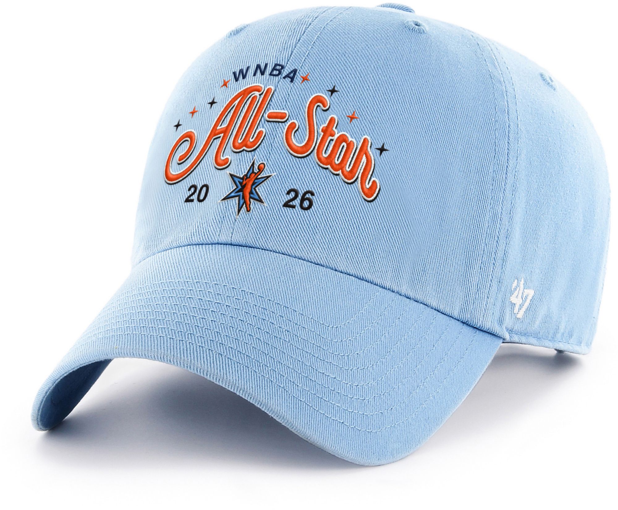 '47 Adult WNBA All-Star Game 2026 Blue Clean Up Adjustable Hat