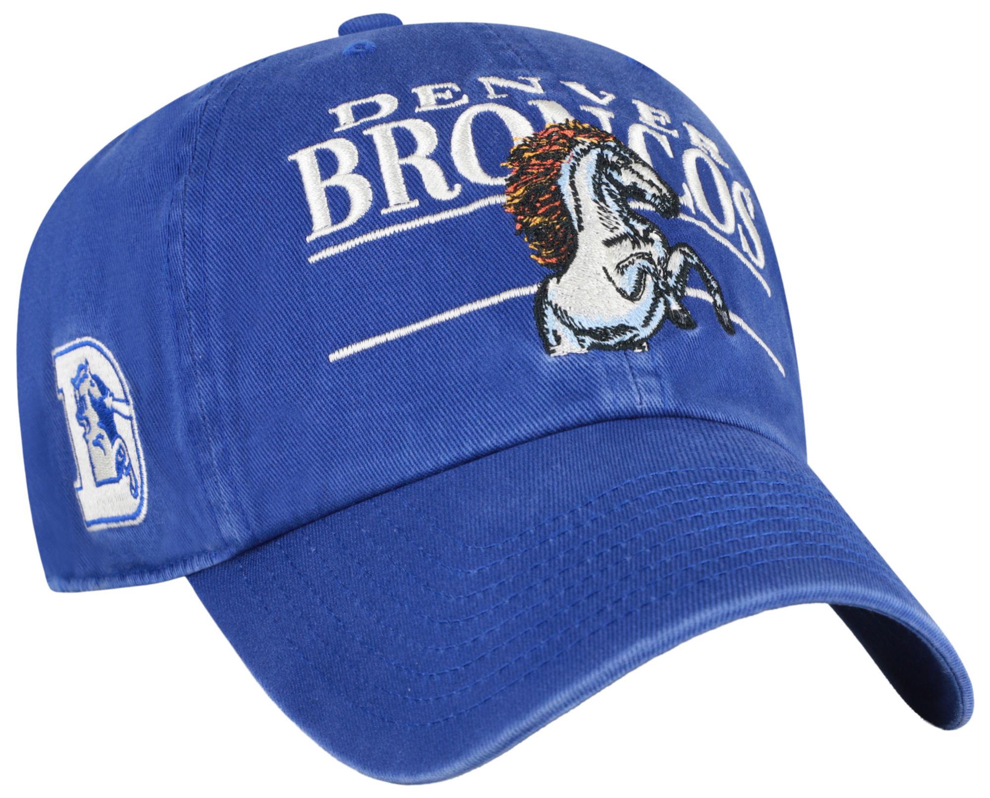 '47 Adult Denver Broncos Royal KO Clean Up Adjustable Hat