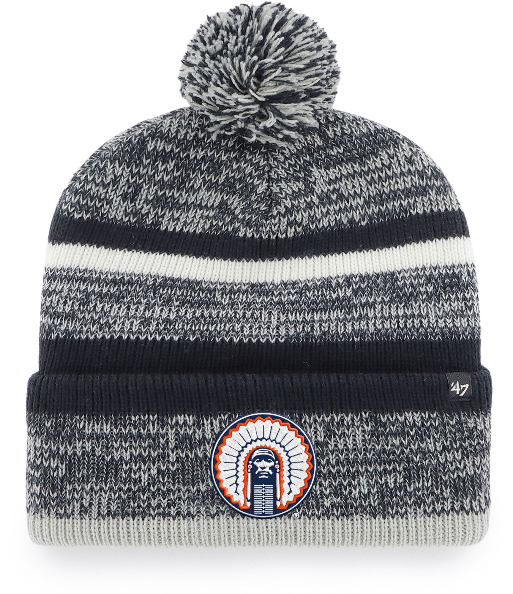 '47 Adult Illinois Fighting Illini Navy Northward Cuffed Knit Hat