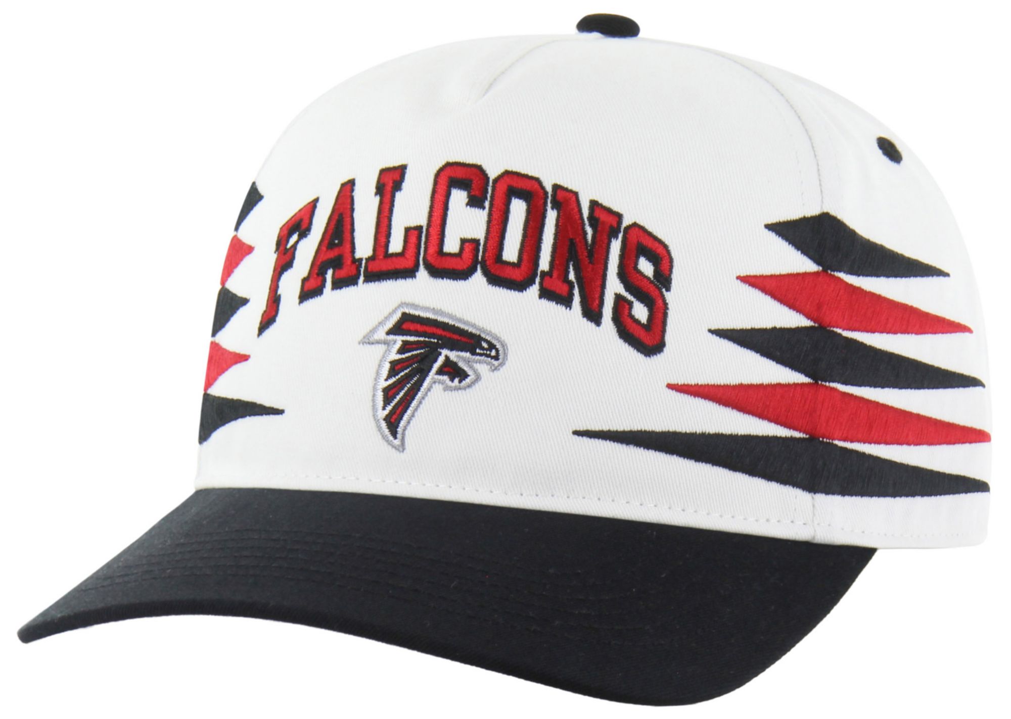 '47 Adult Atlanta Falcons White Diamond Hitch Adjustable Hat