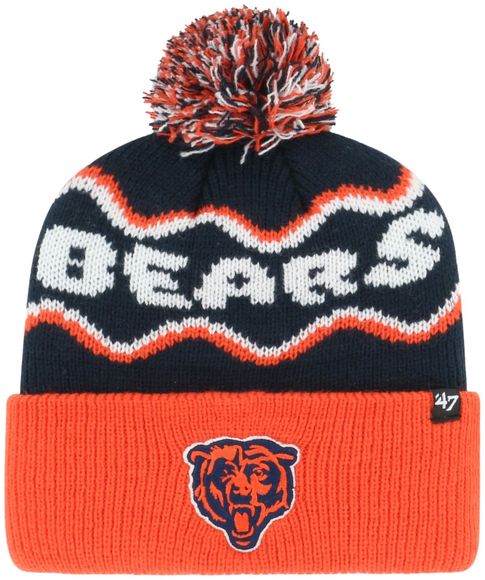'47 Boys' Chicago Bears Squiggle Knit Hat