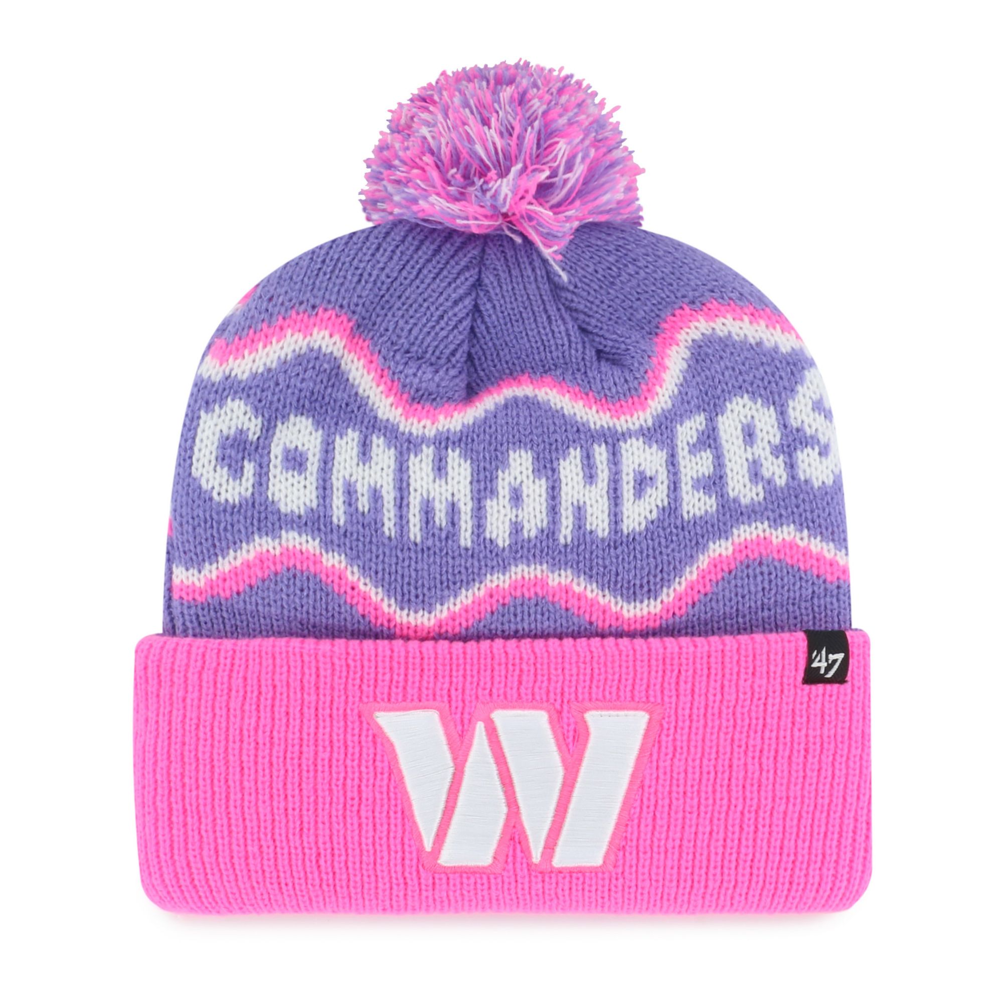 '47 Boys' Washington Commanders Squiggle Knit Beanie