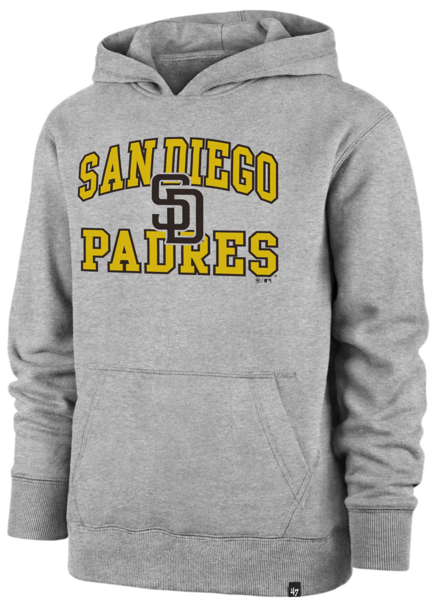 '47 Boys' San Diego Padres Grey Headline Hoodie