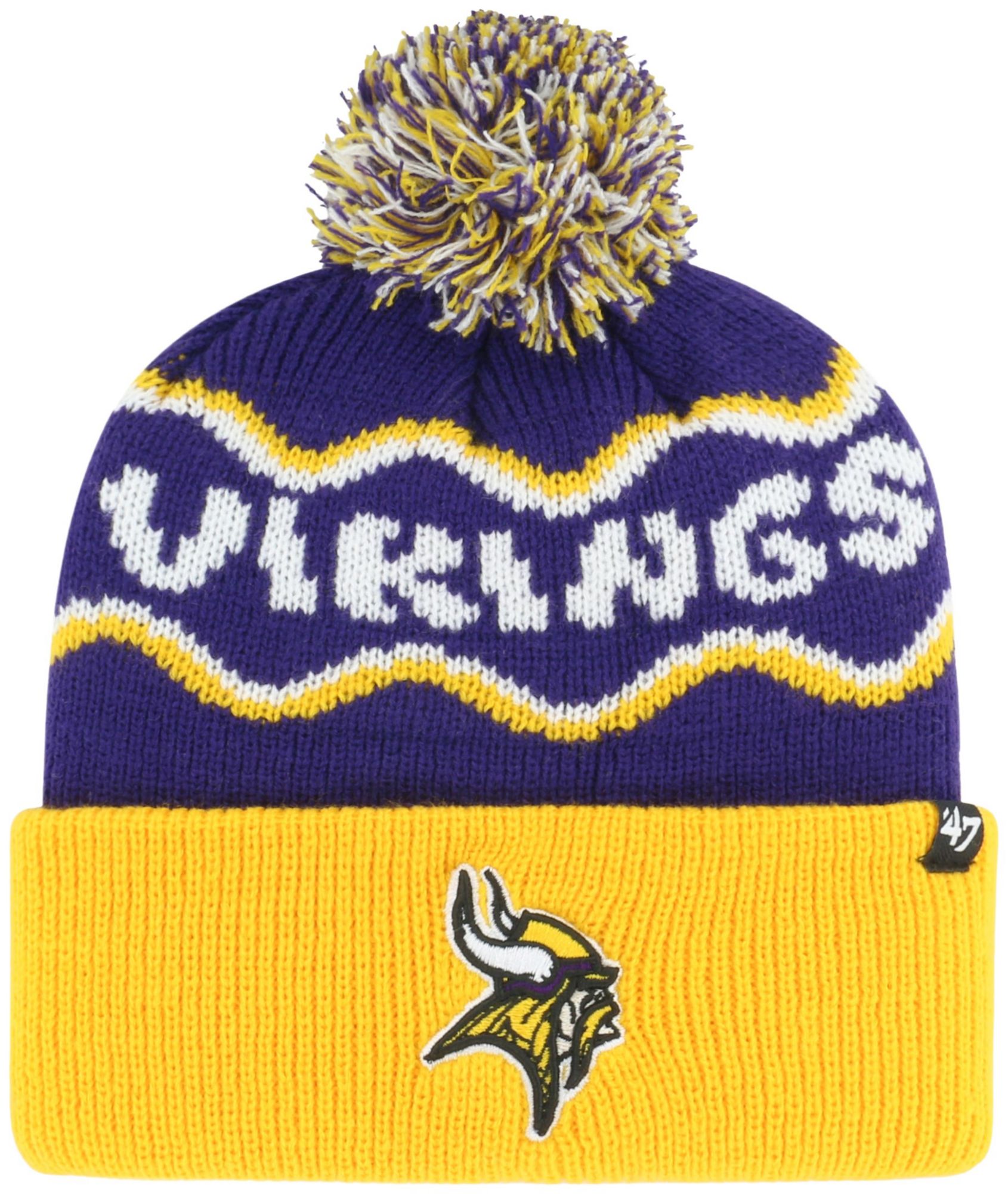 '47 Boys' Minnesota Vikings Squiggle Knit Hat