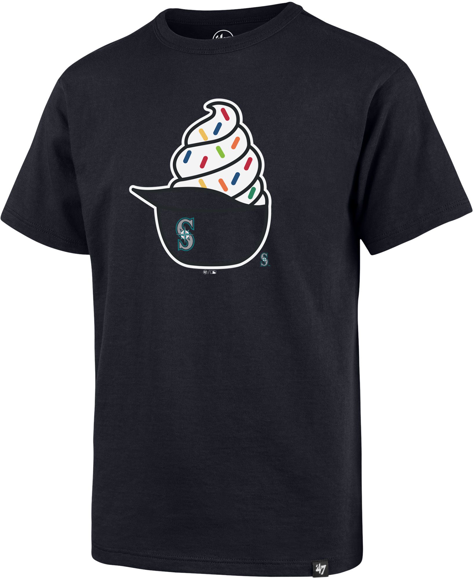 '47 Boys' Seattle Mariners Blue Franklin Ice Cream T-Shirt