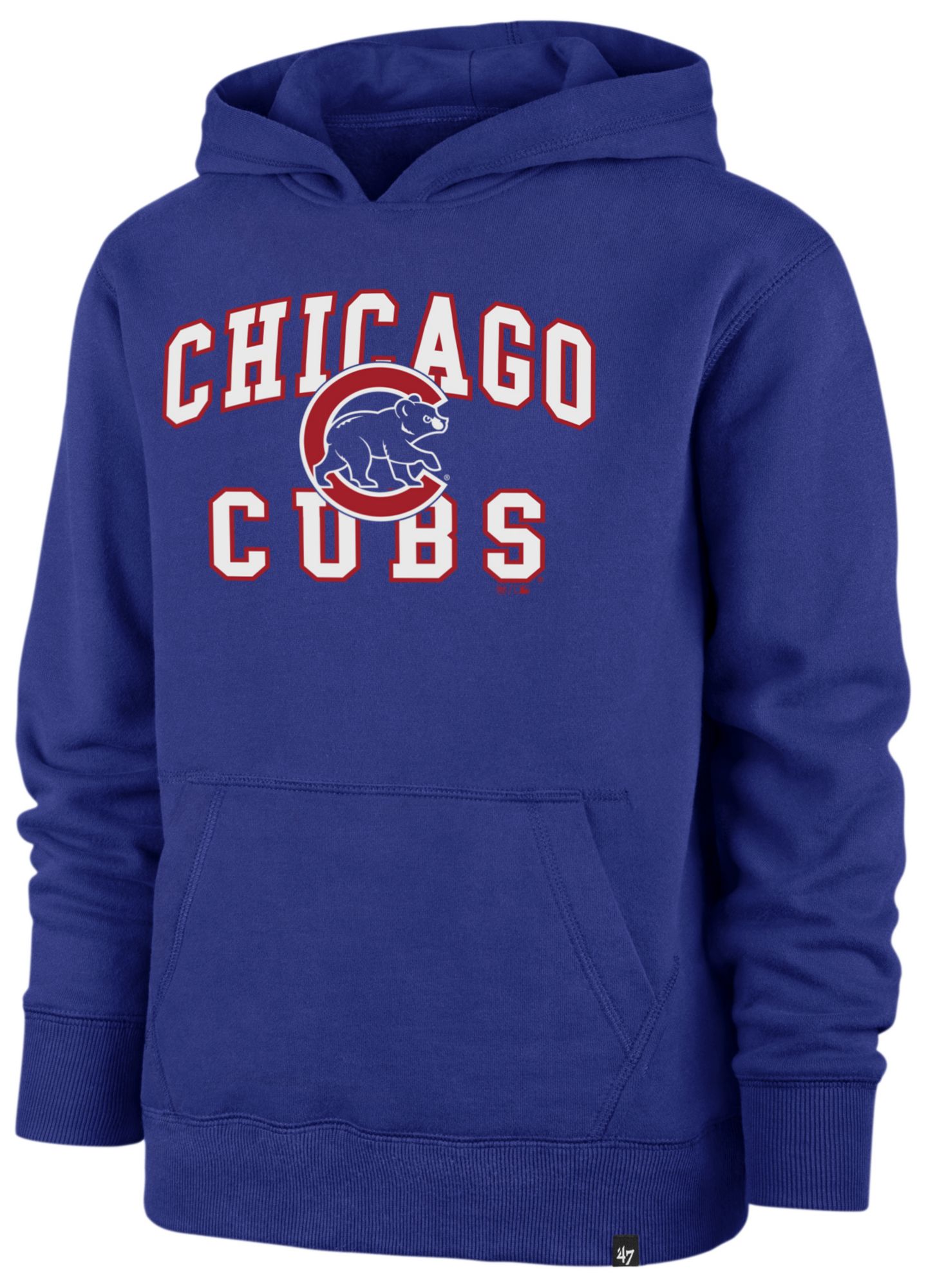 '47 Boys' Chicago Cubs Royal Headline Hoodie