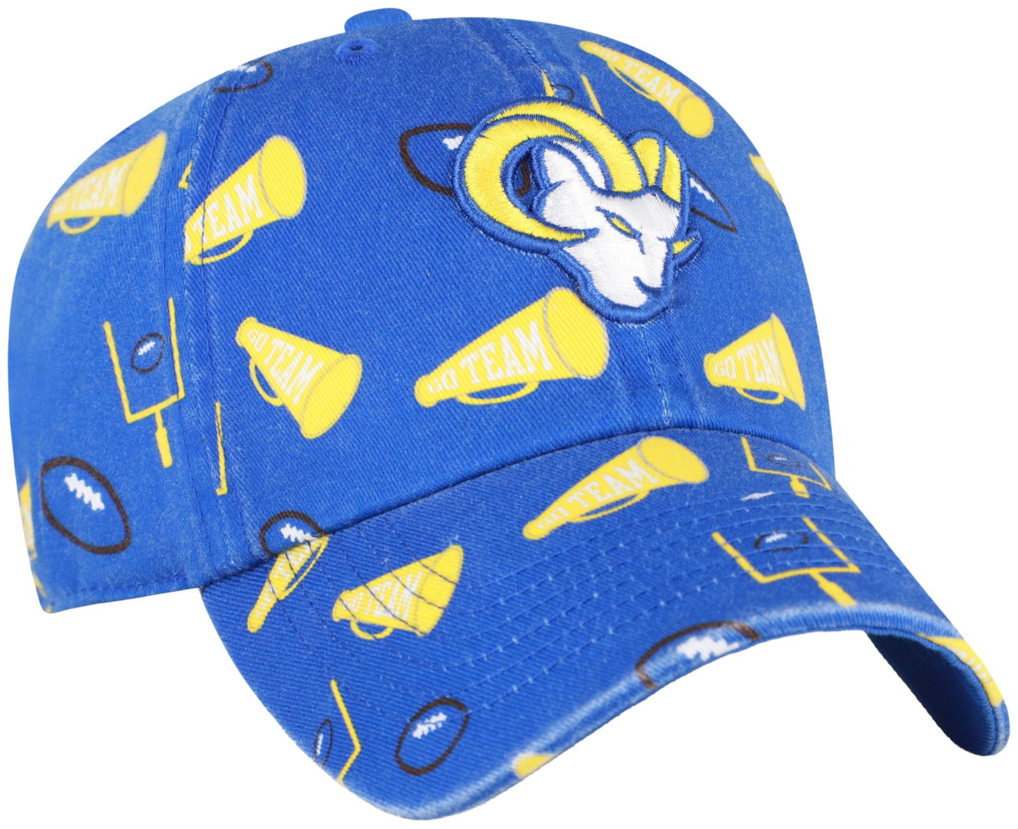 '47 Boys' Los Angeles Rams Montego Stomp Clean Up Adjustable Hat