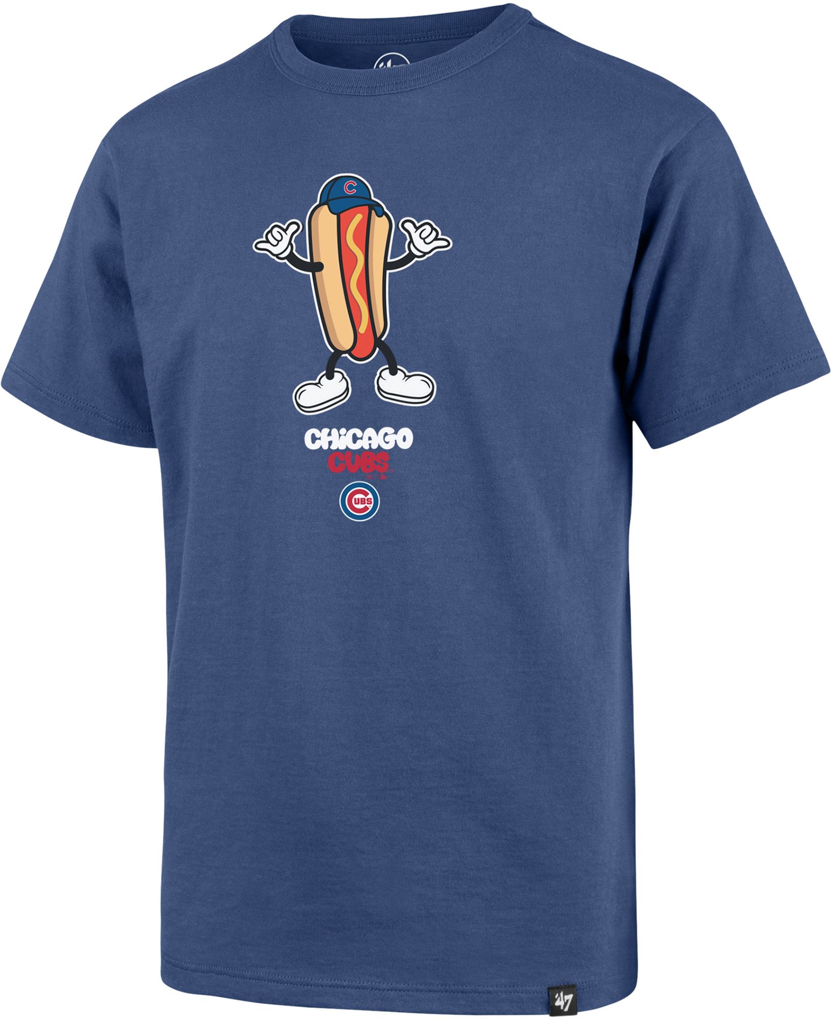 '47 Boys' Chicago Cubs Blue Hot Dog Franklin T-Shirt