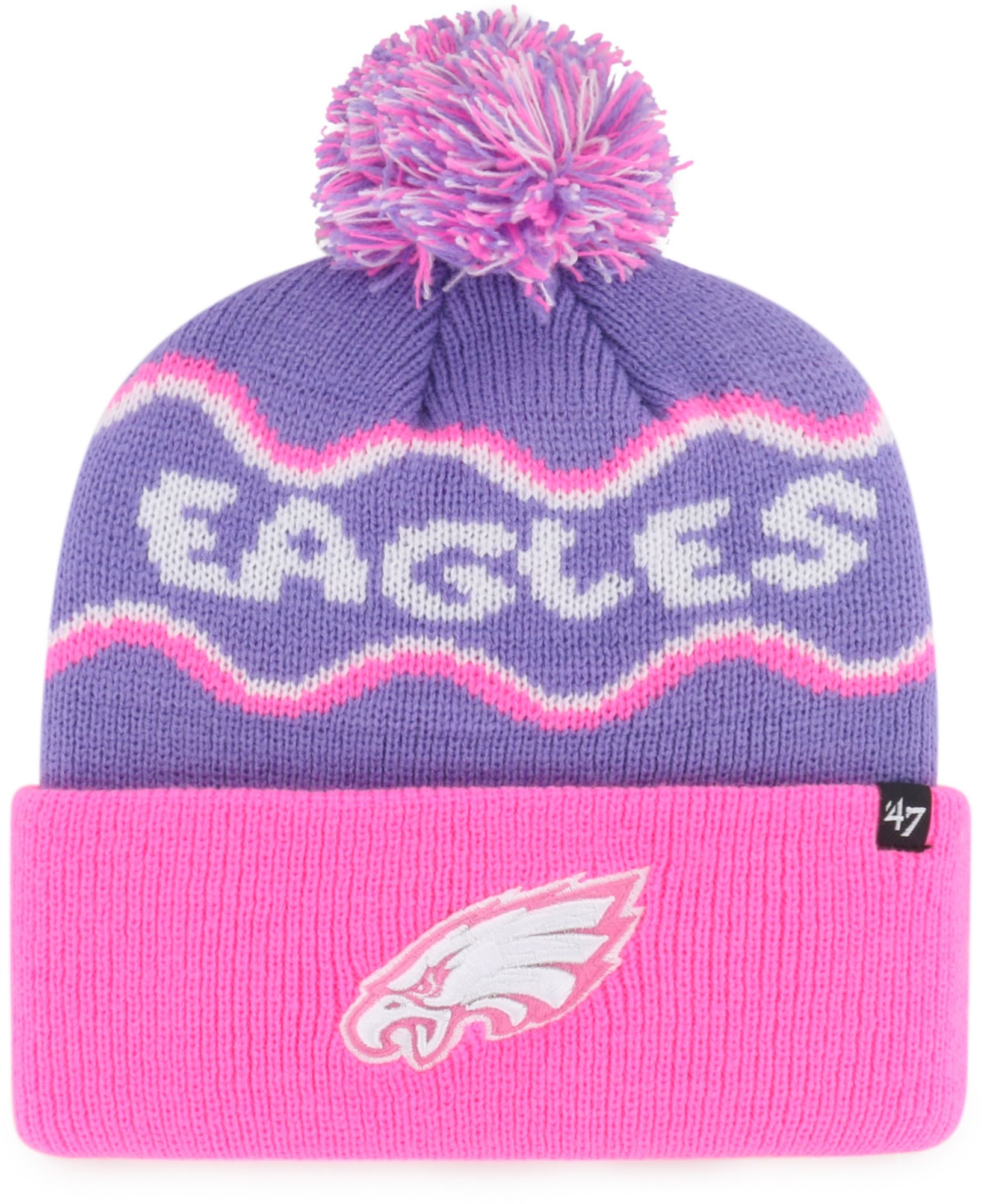 '47 Boys' Philadelphia Eagles Squiggle Knit Beanie