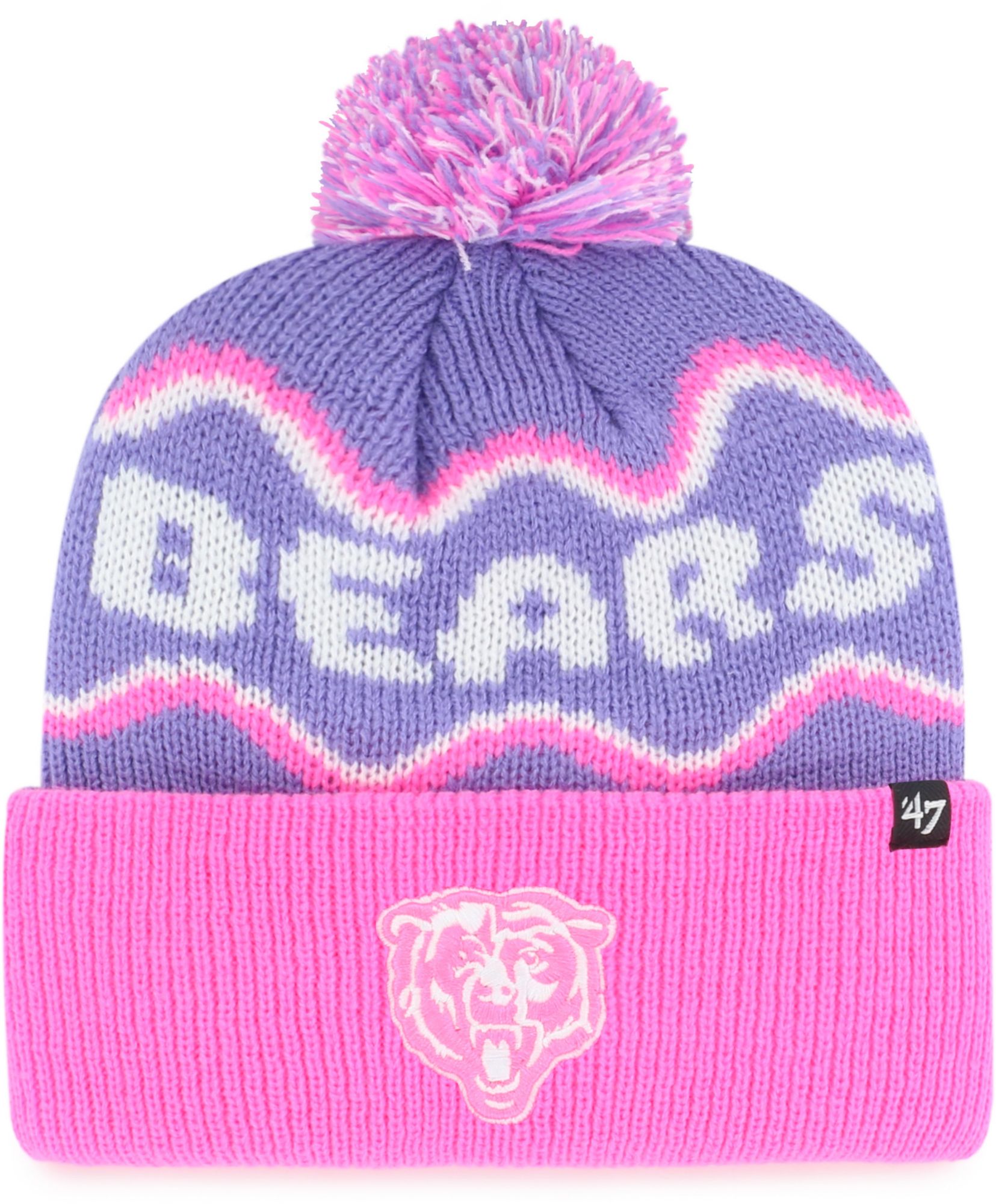 '47 Boys' Chicago Bears Squiggle Knit Beanie