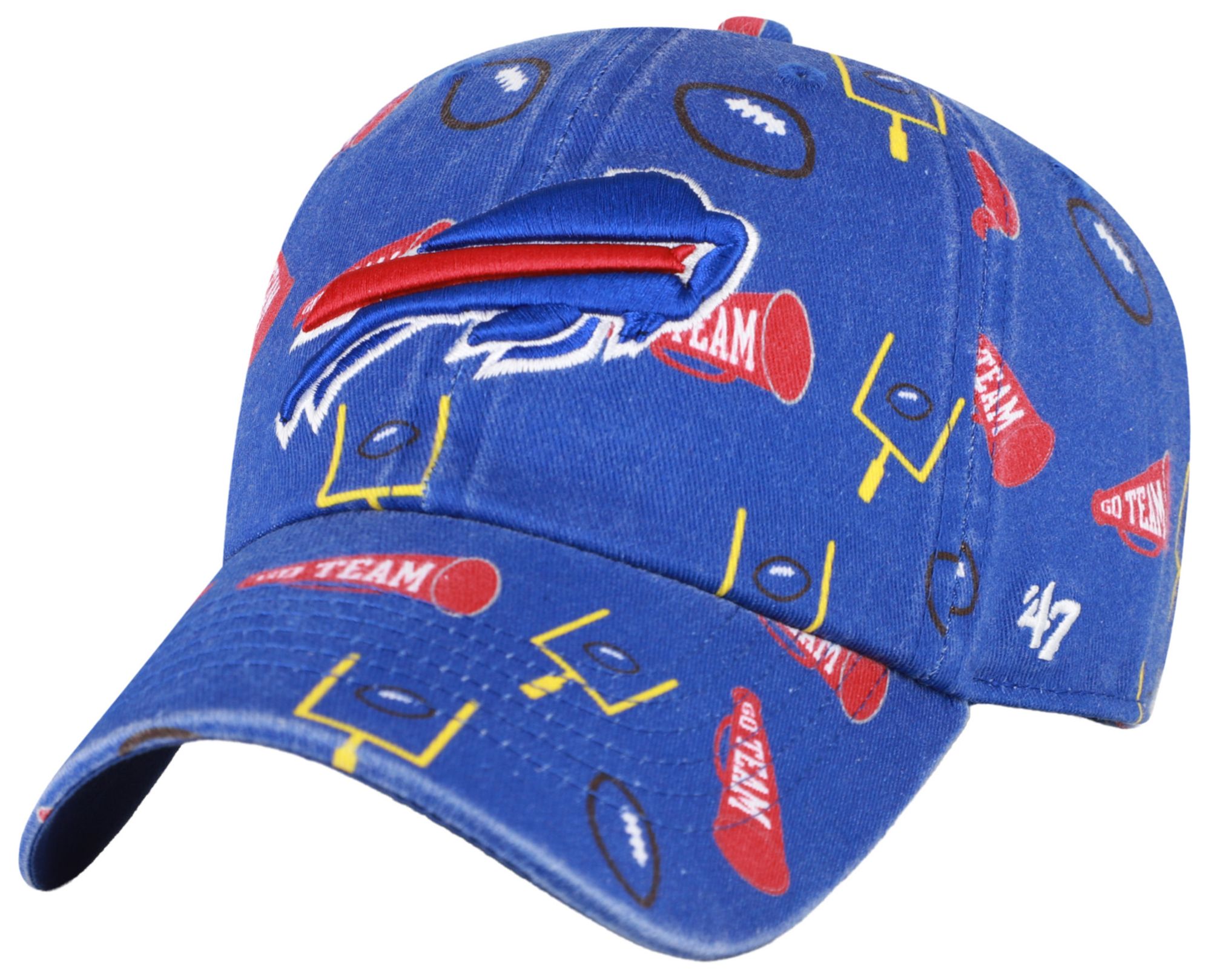 '47 Boys' Buffalo Bills Royal Stomp Clean Up Adjustable Hat