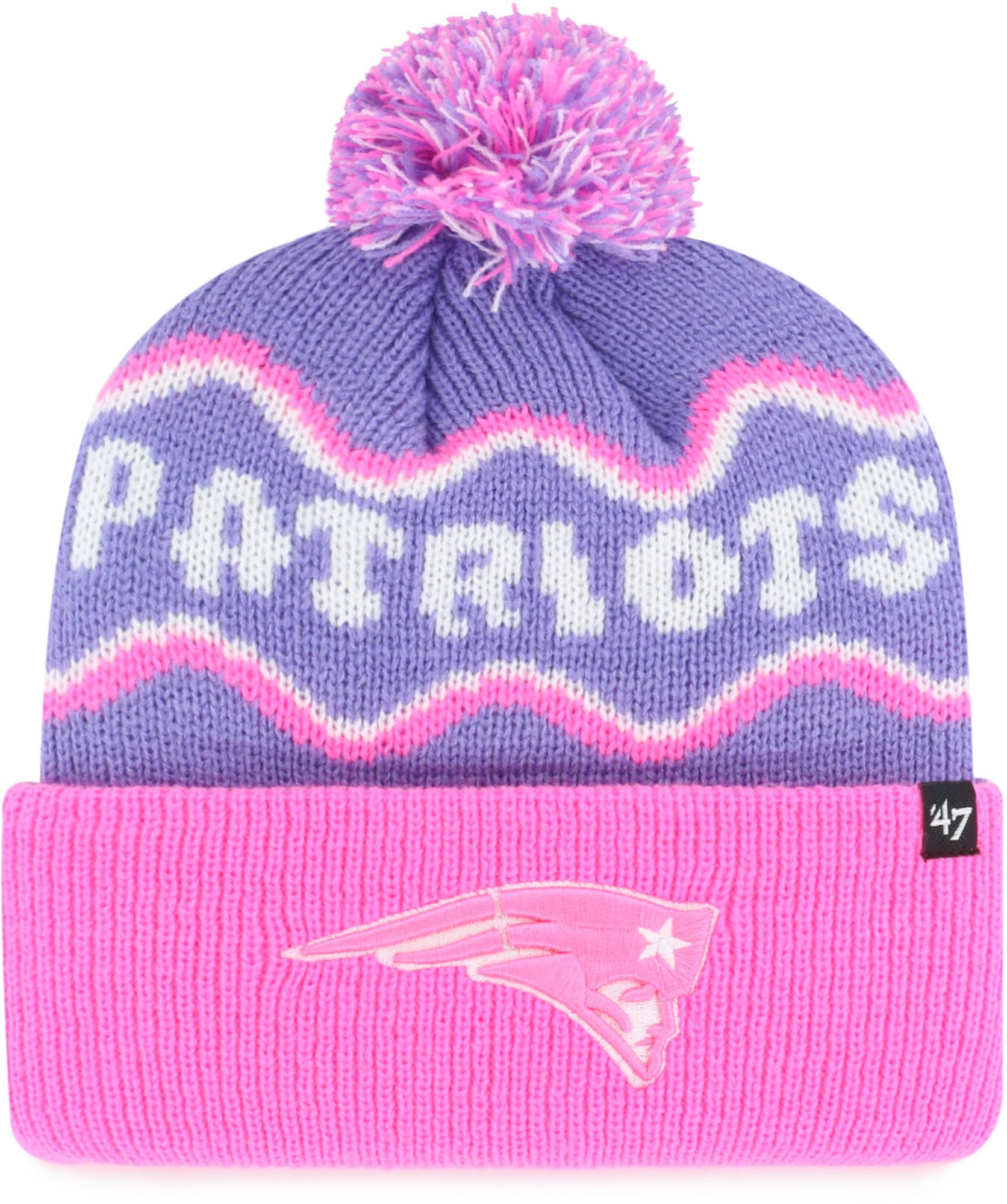 '47 Boys' New England Patriots Squiggle Knit Beanie