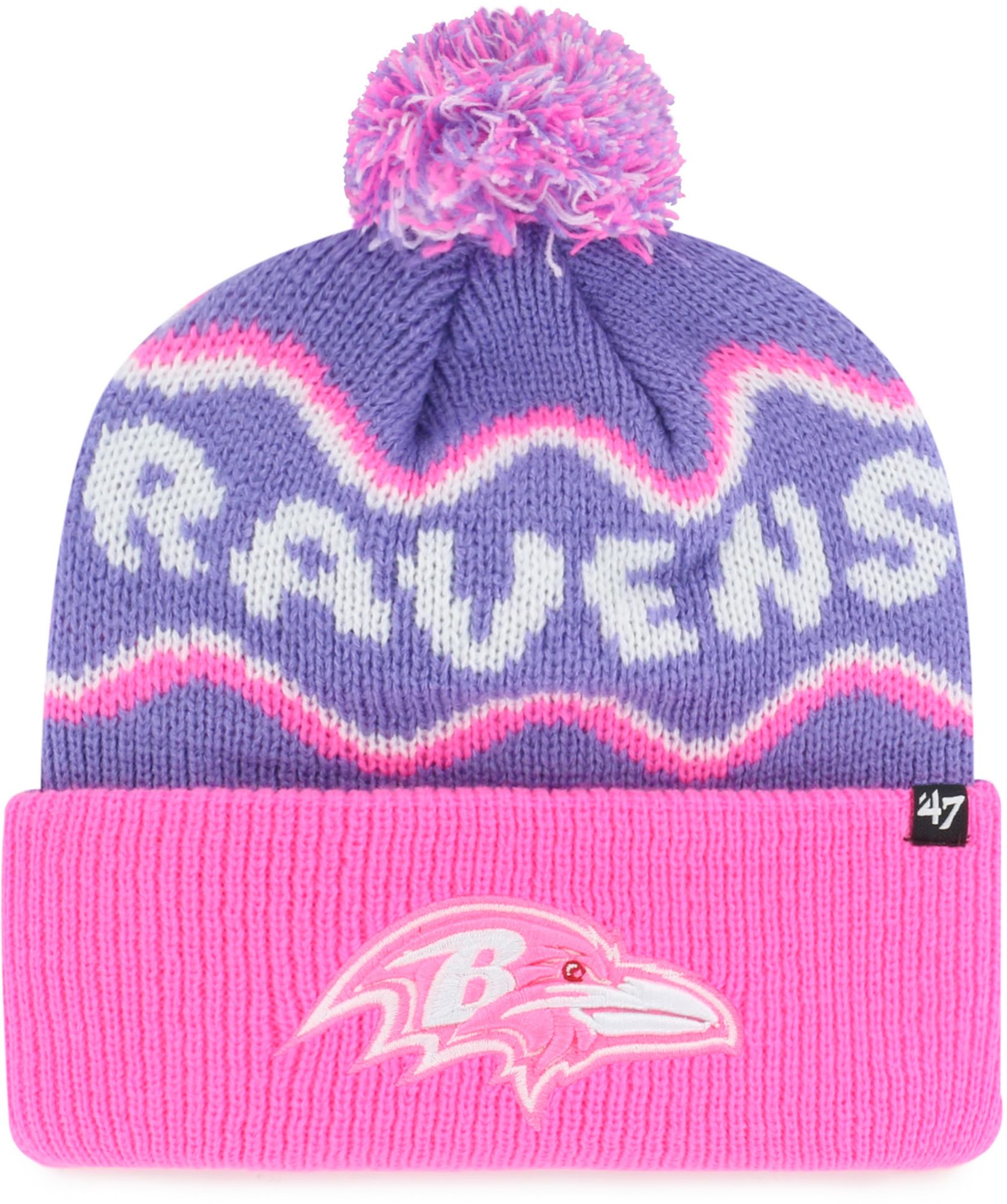 '47 Boys' Baltimore Ravens Squiggle Knit Beanie
