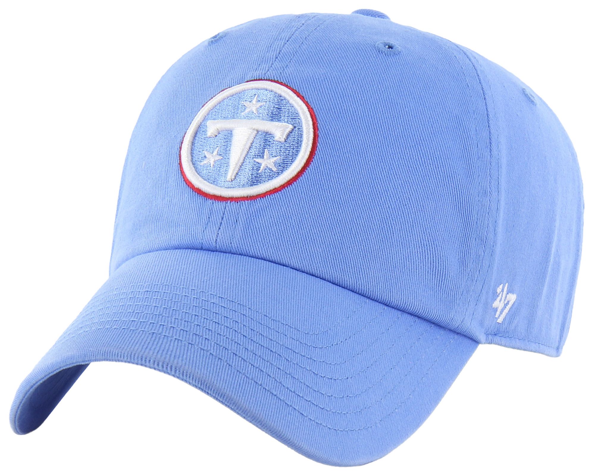 '47 Boys' Tennessee Titans Periwinkle Clean Up Adjustable Hat