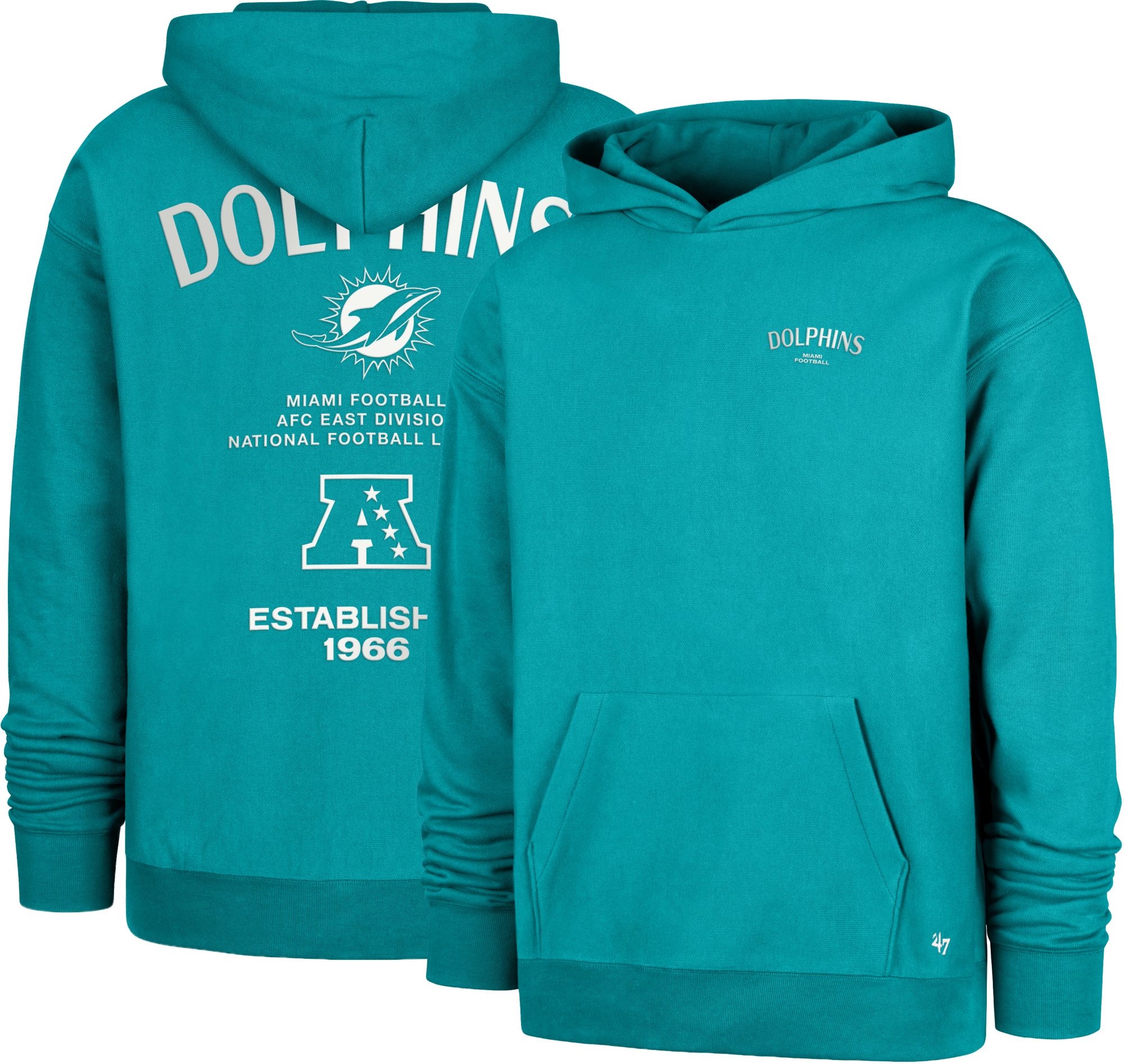 '47 Men's Miami Dolphins Constantine Foundation Hoodie