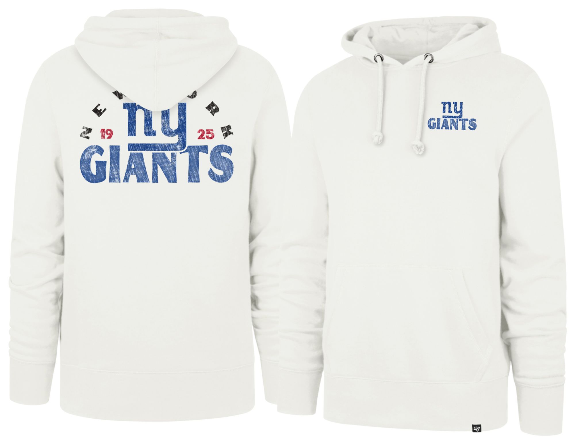 '47 Men's New York Giants Sandstone Arcitext Headline Fleece Hoodie