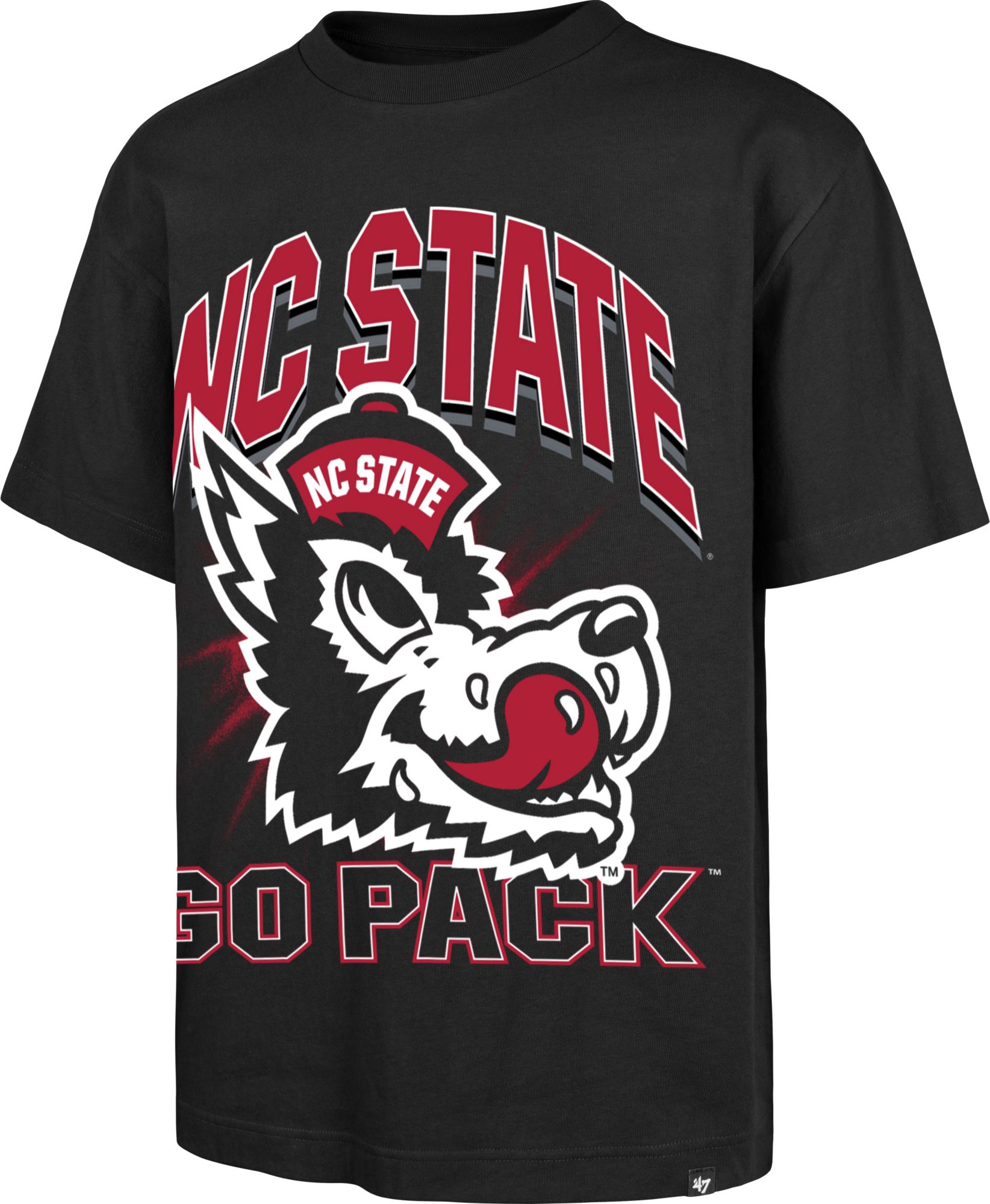'47 Men's NC State Wolfpack Slob Wolf T-Shirt