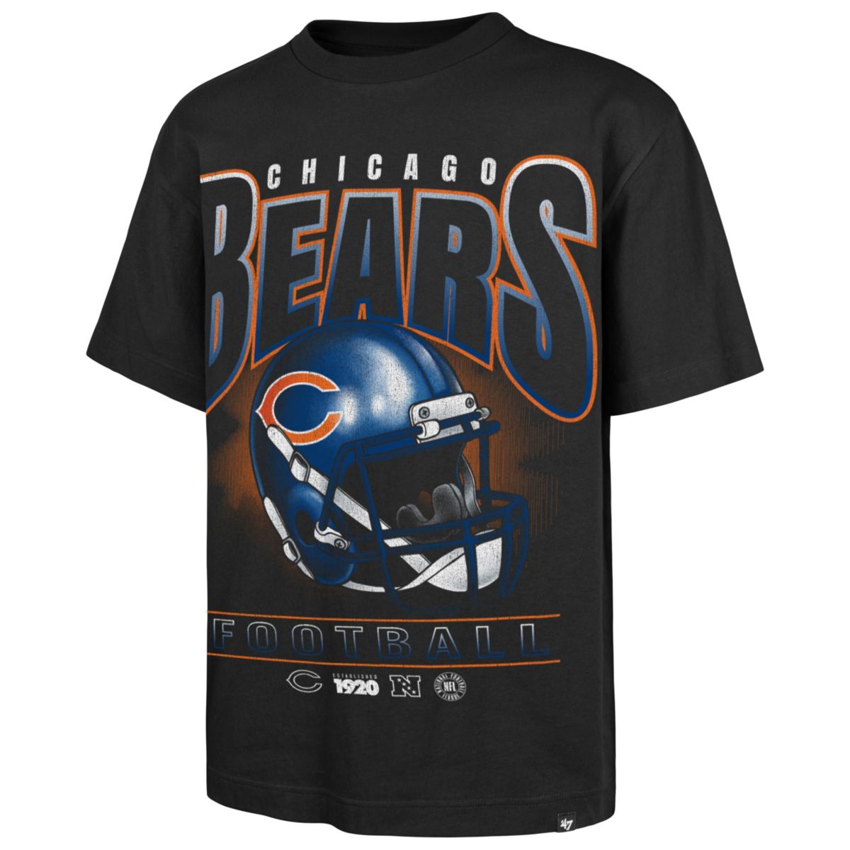 Nike Men's Chicago Bears Marine Sideline Velocity T-Shirt | Dick's