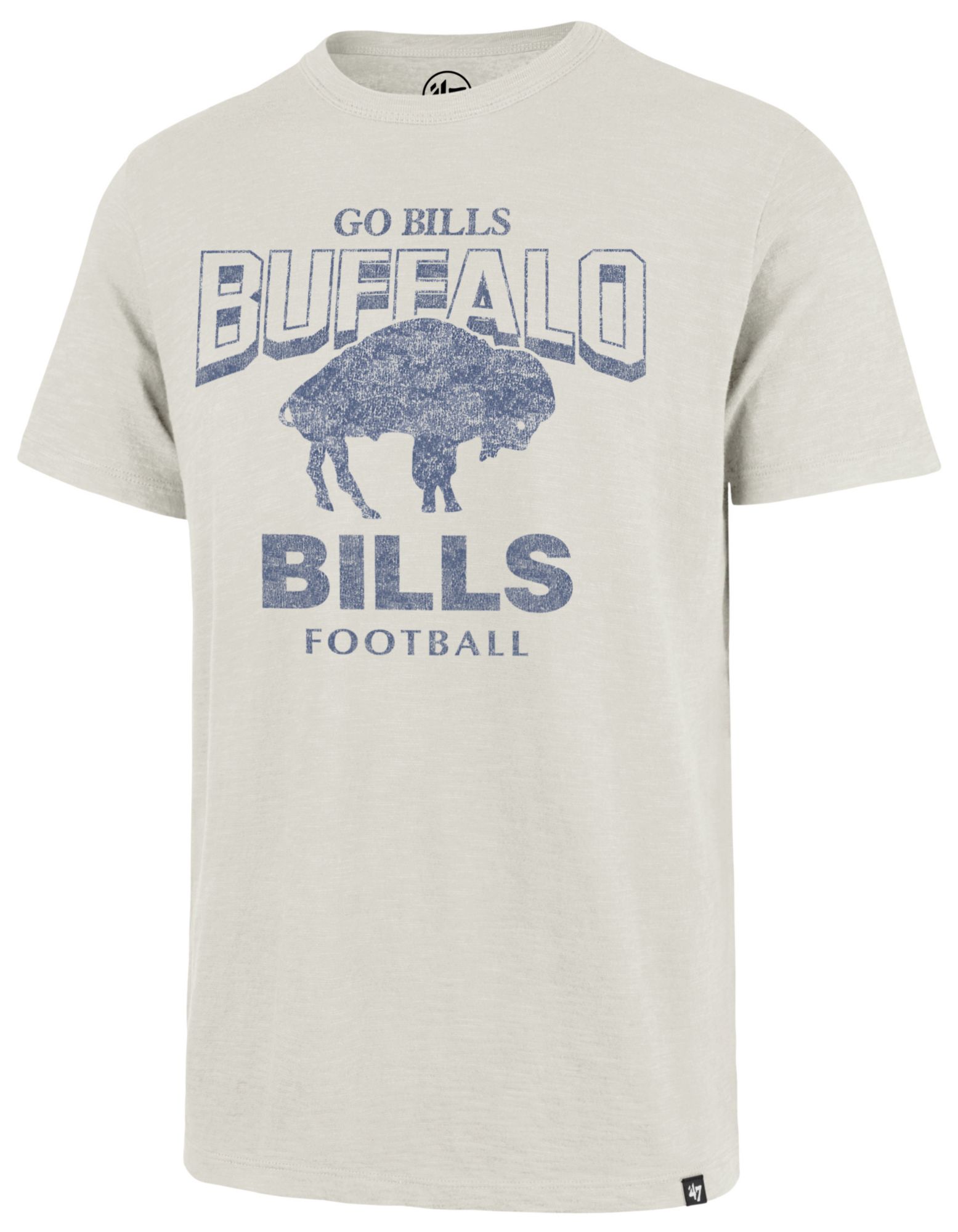 '47 Men's Buffalo Bills Sandstone Head On Scrum T-Shirt