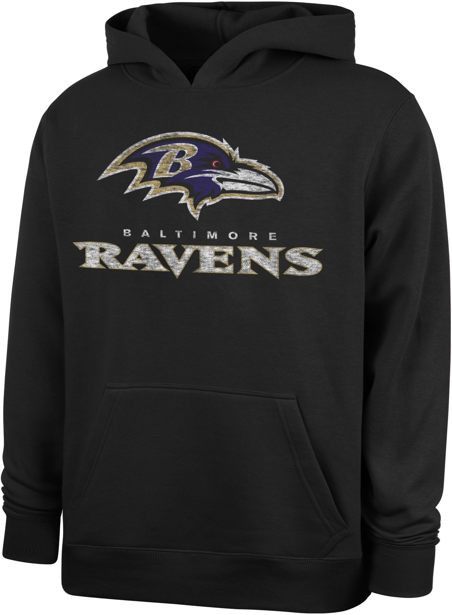 '47 Men's Baltimore Ravens Replay Promo Hoodie