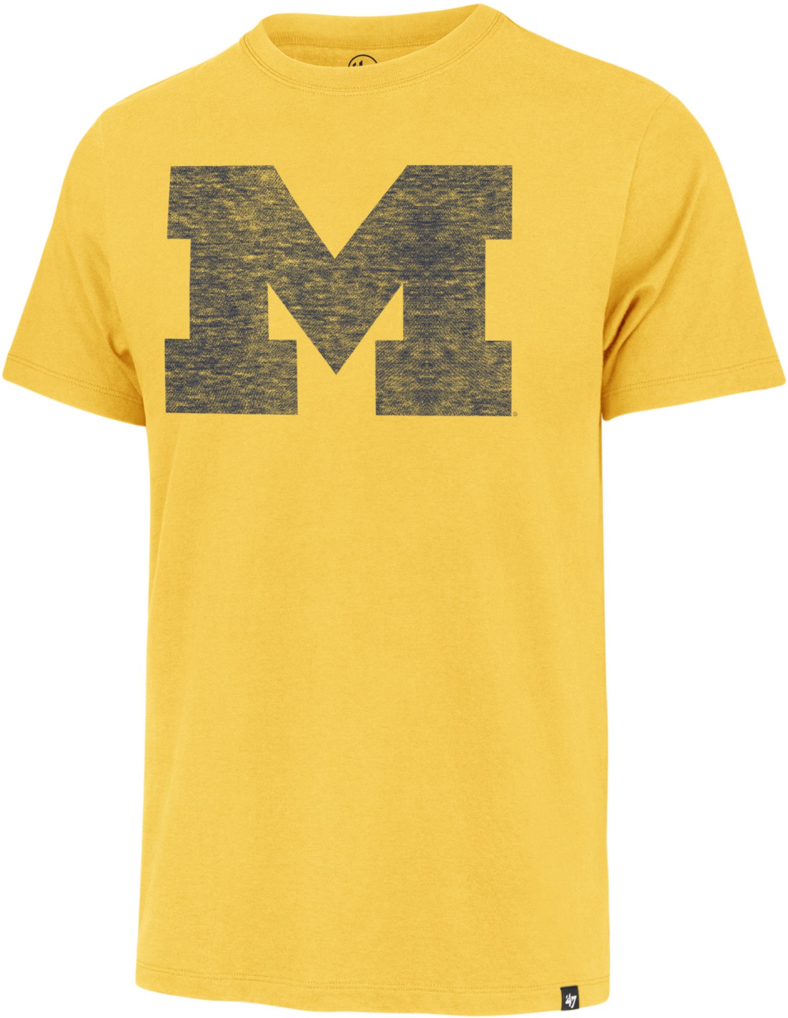 '47 Men's Michigan Wolverines Maize T-Shirt, XXL, Yellow
